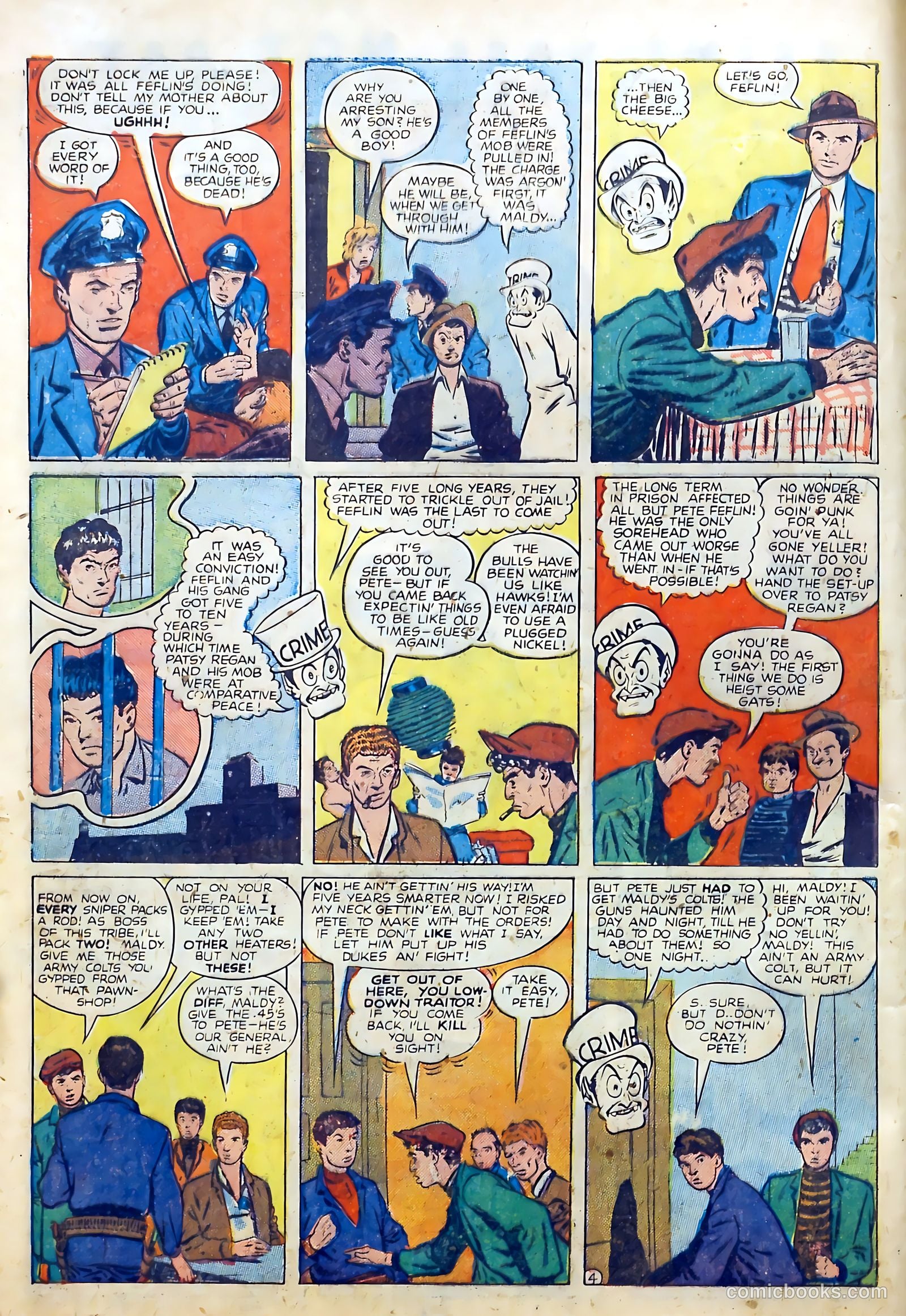 Crime Does Not Pay #73 — page 6 of 54