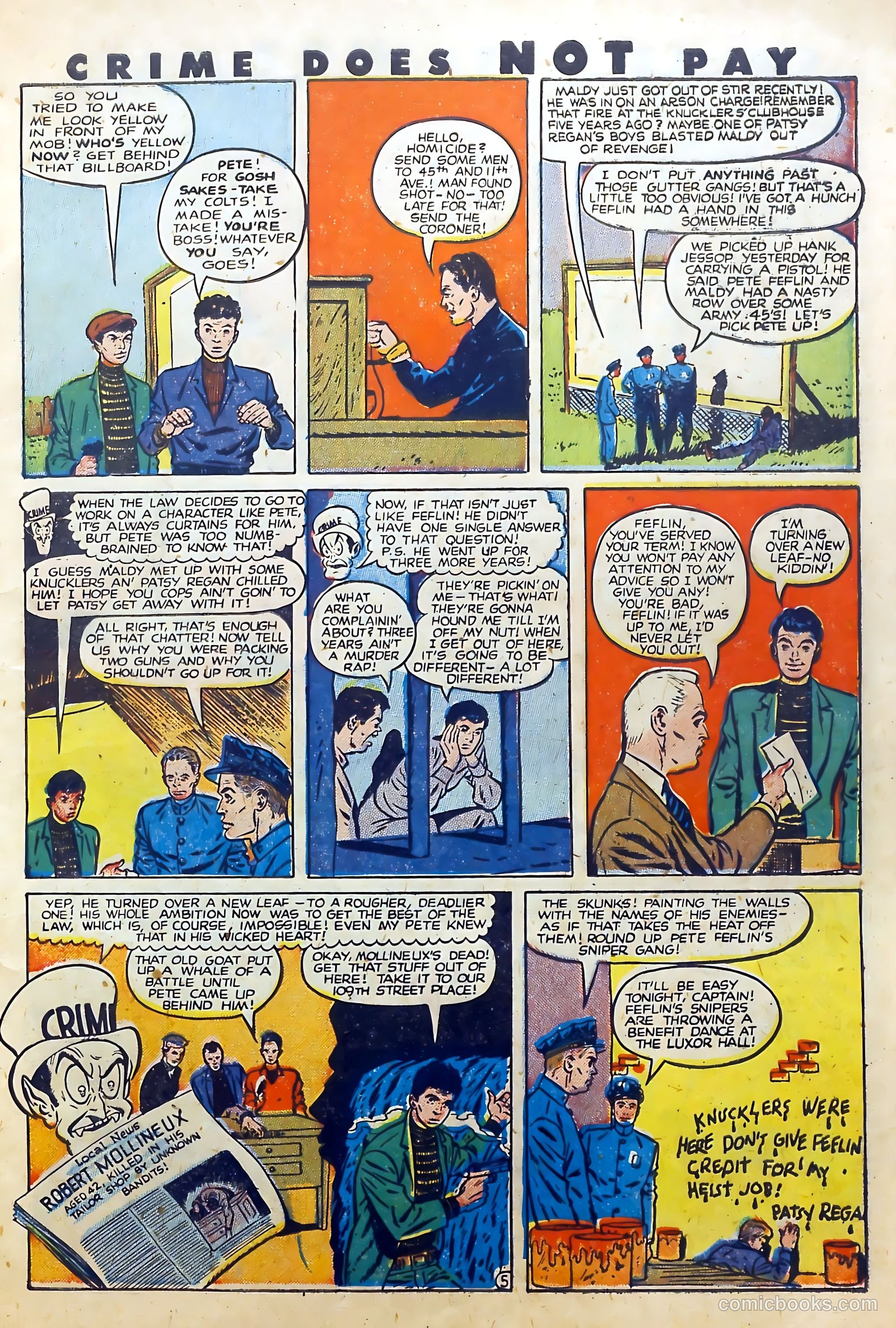 Crime Does Not Pay #73 — page 7 of 54