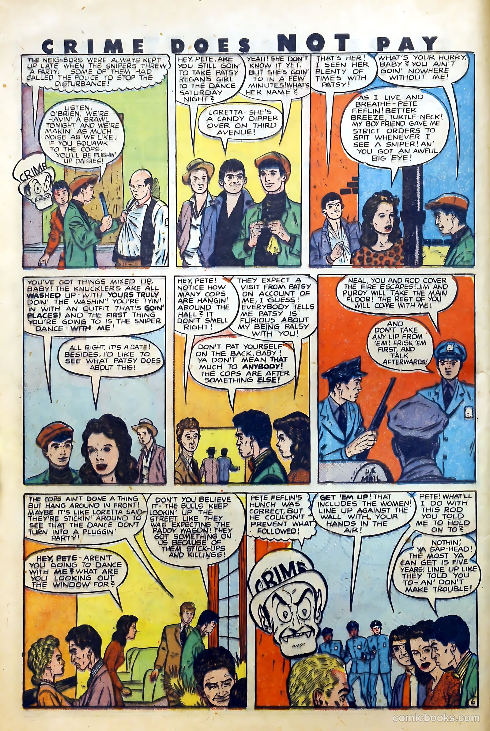 Crime Does Not Pay #73 — page 8 of 54