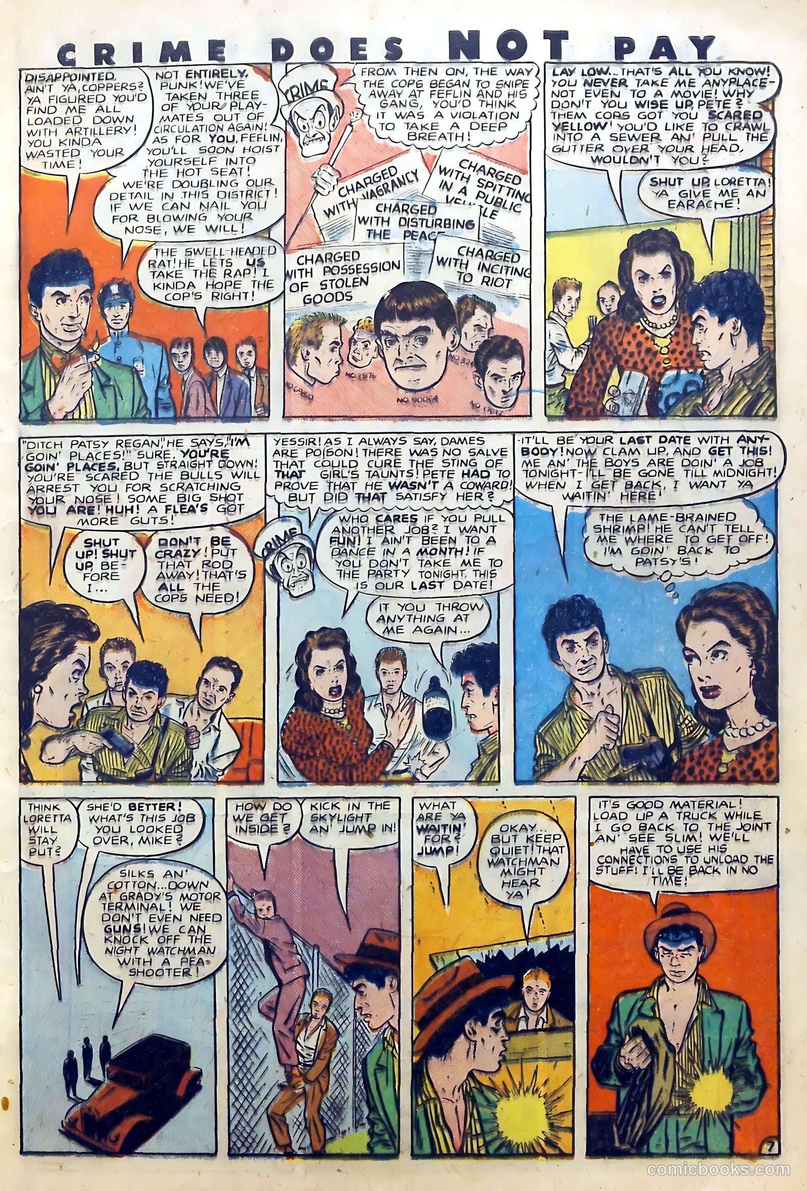 Crime Does Not Pay #73 — page 9 of 54