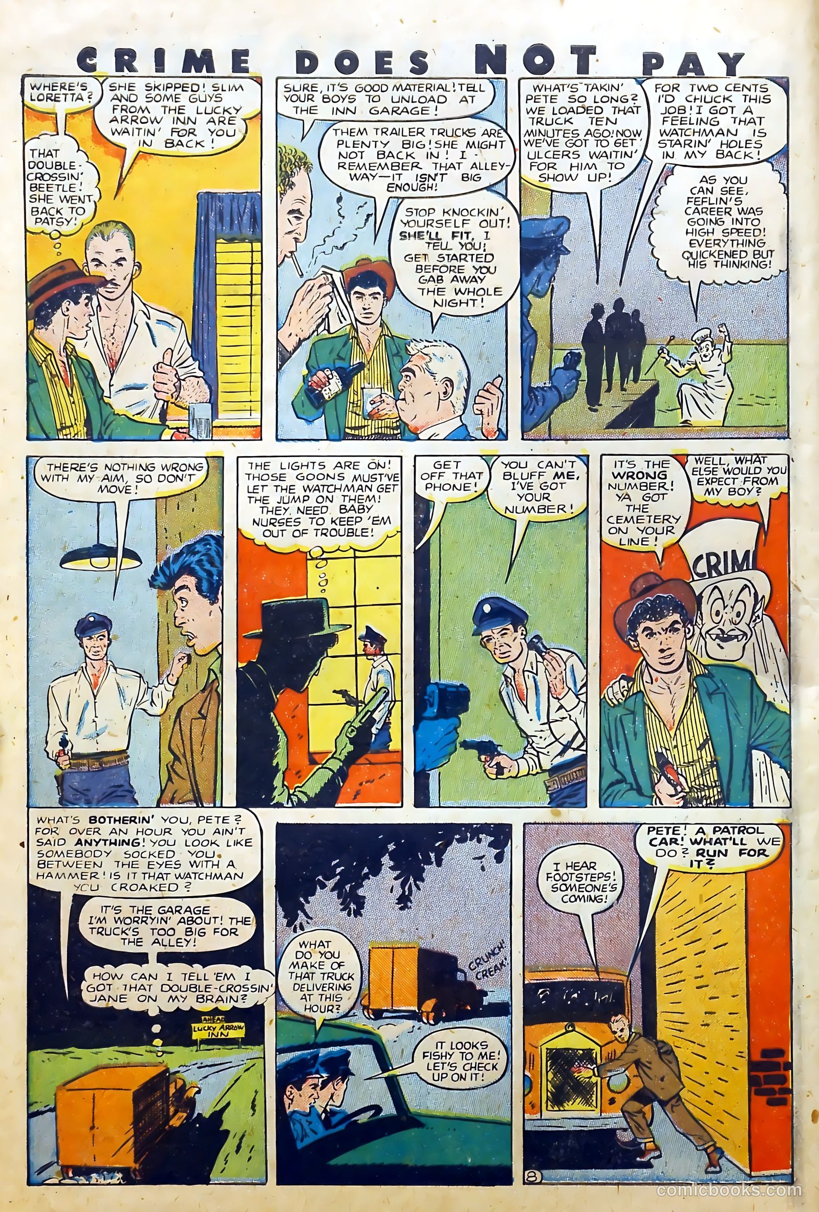 Crime Does Not Pay #73 — page 10 of 54
