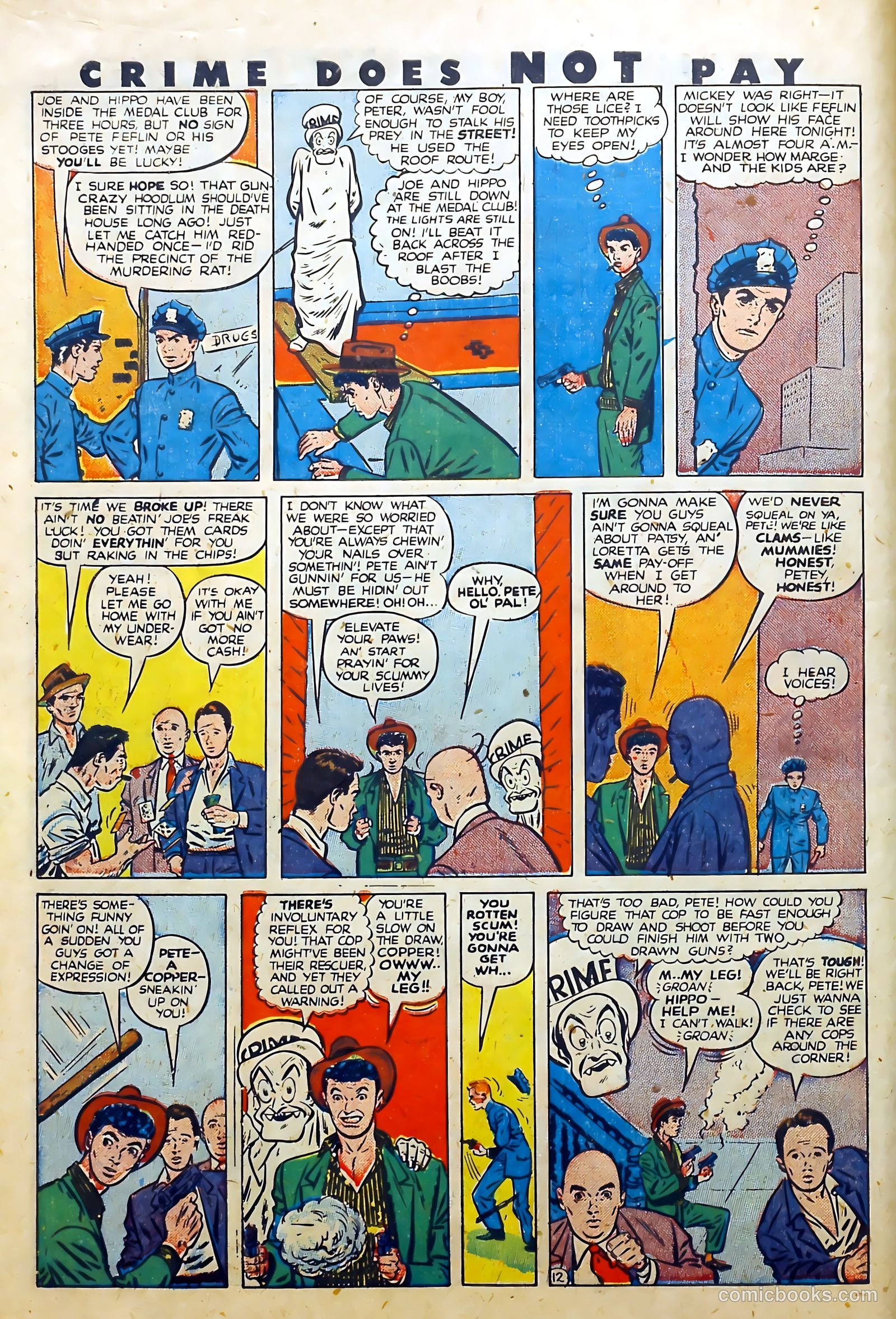Crime Does Not Pay #73 — page 14 of 54