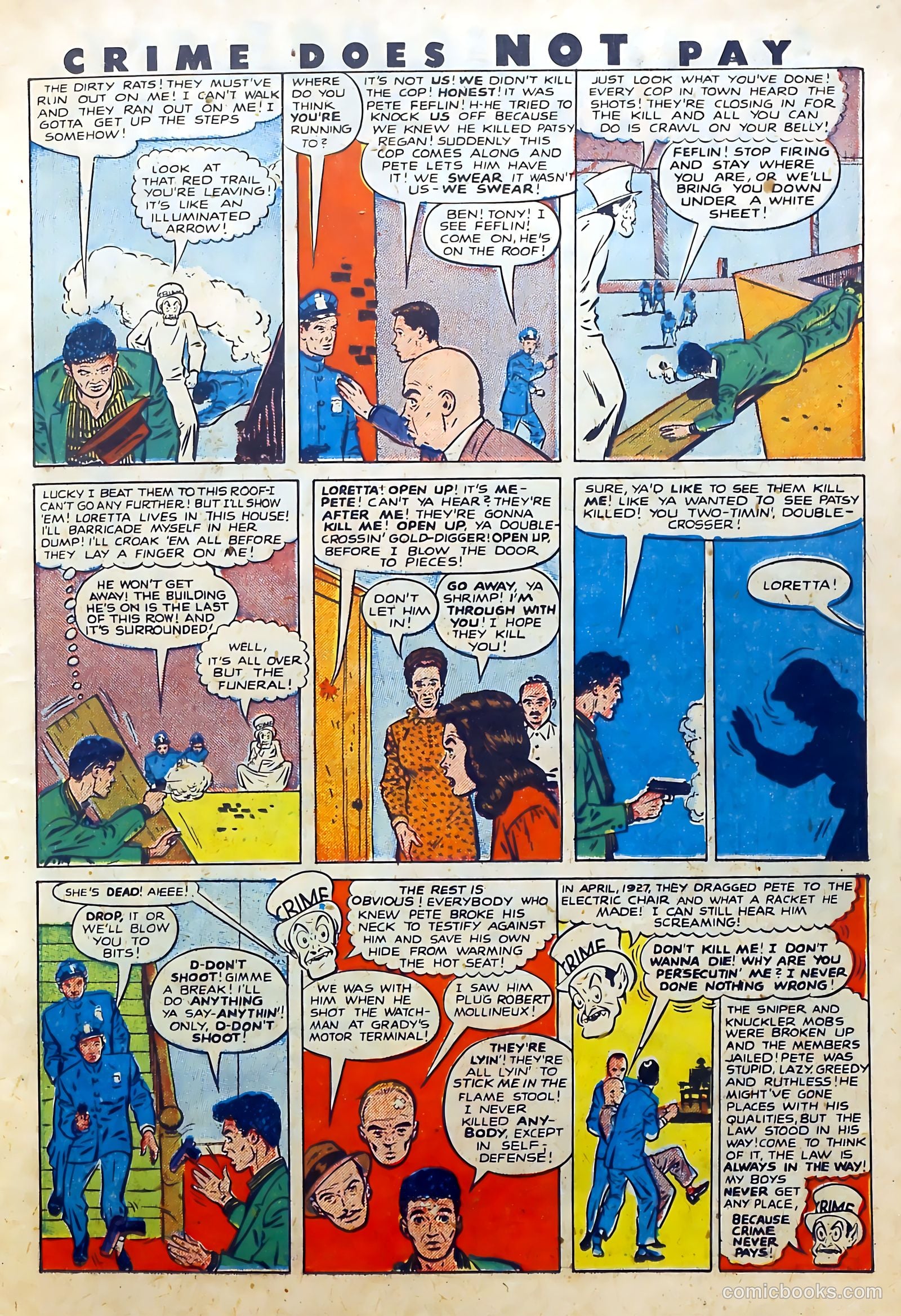 Crime Does Not Pay #73 — page 15 of 54