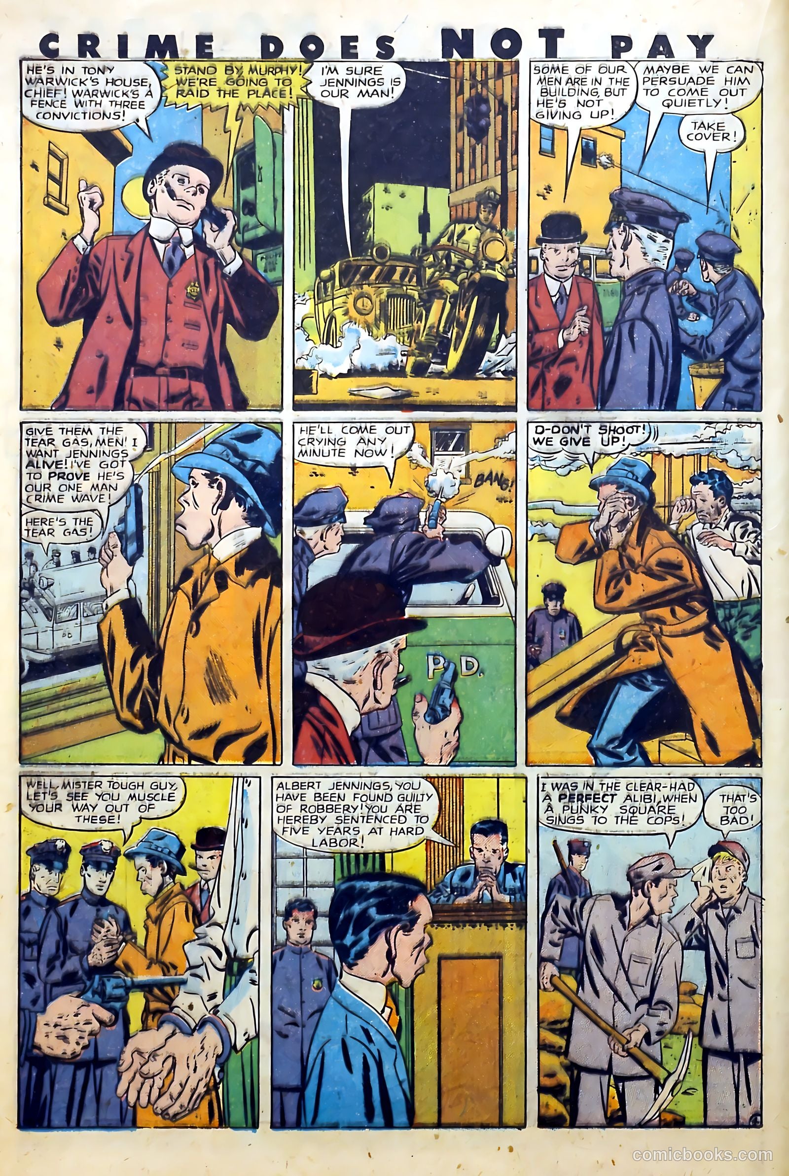 Crime Does Not Pay #73 — page 20 of 54