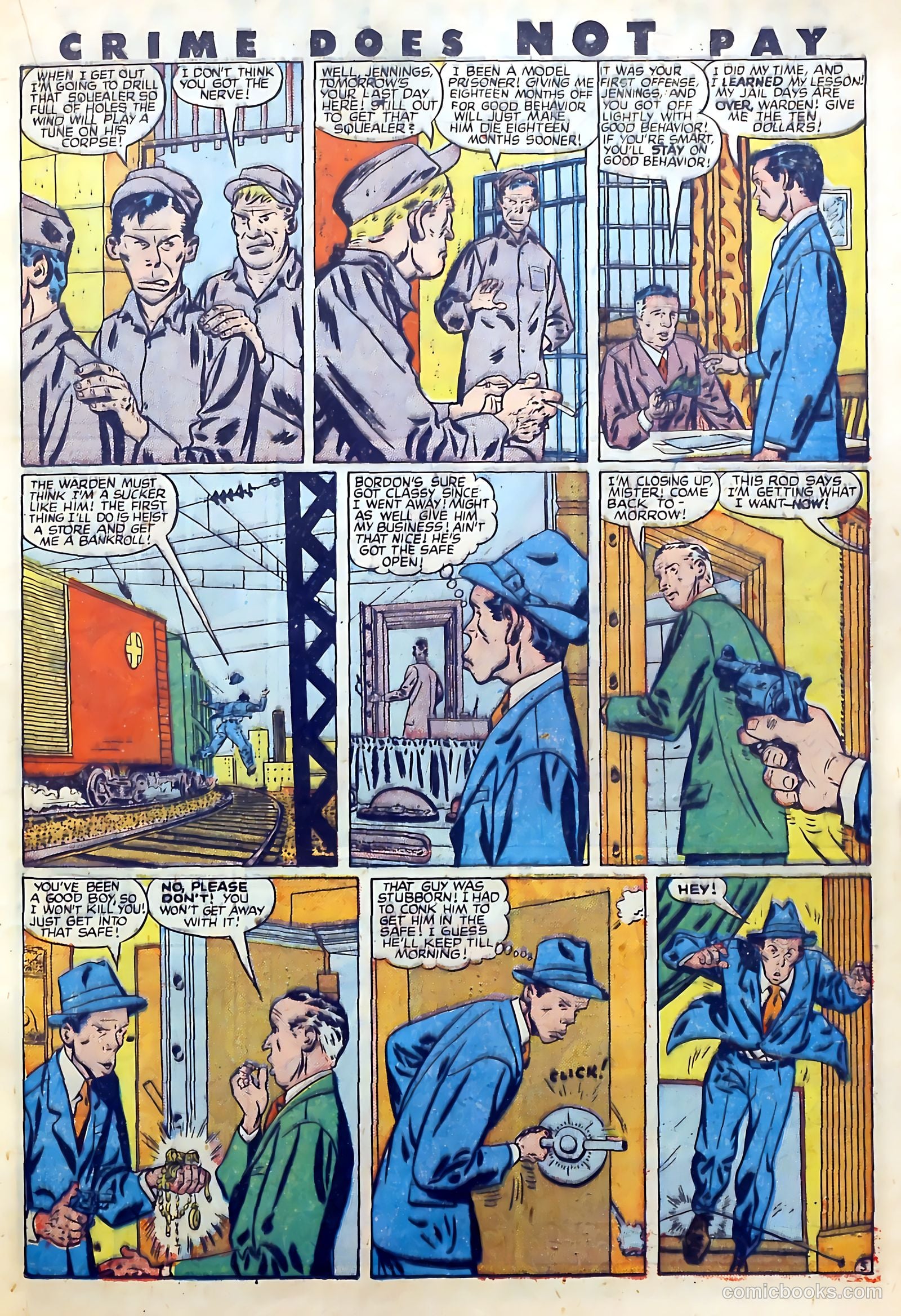 Crime Does Not Pay #73 — page 21 of 54
