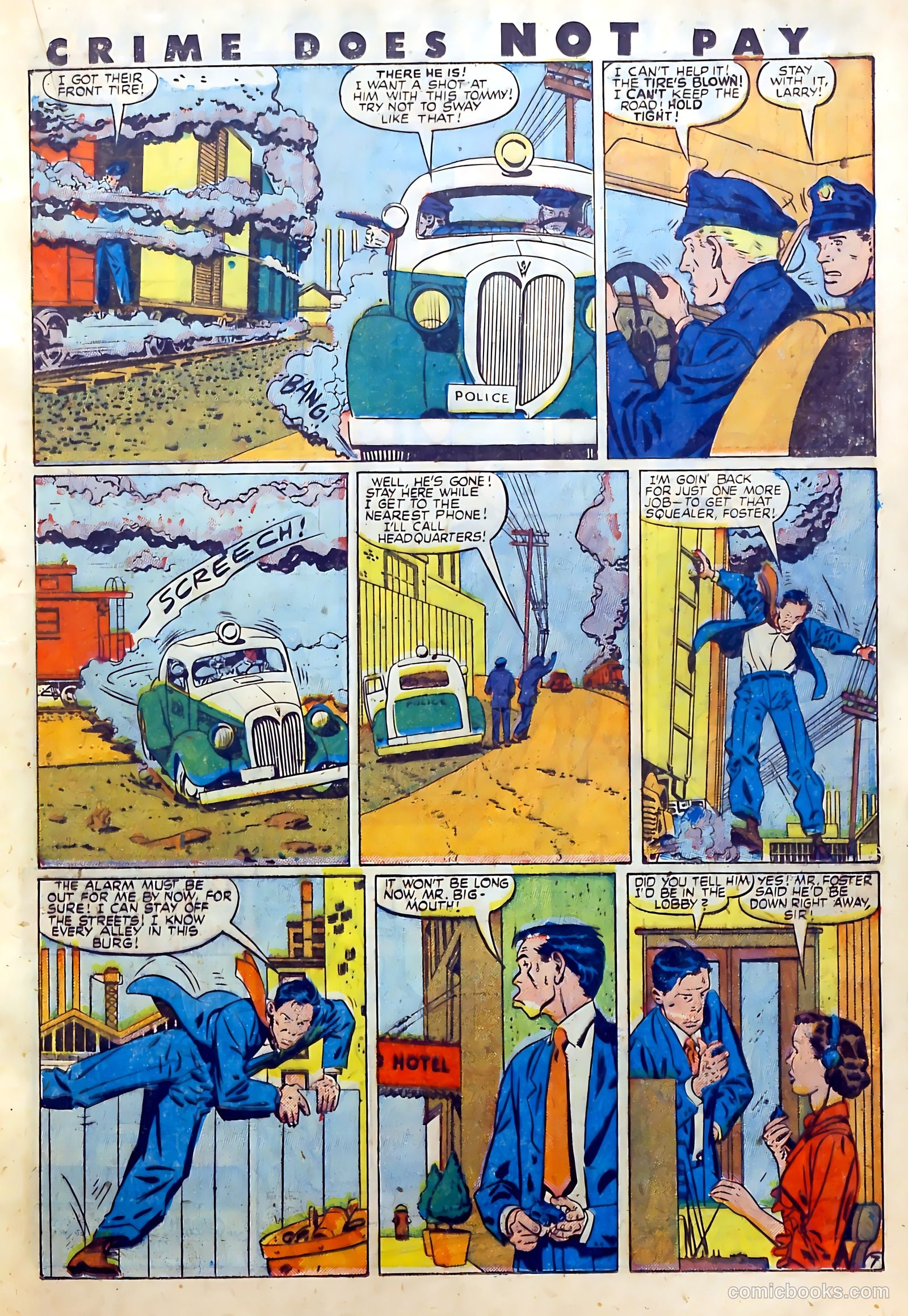 Crime Does Not Pay #73 — page 23 of 54