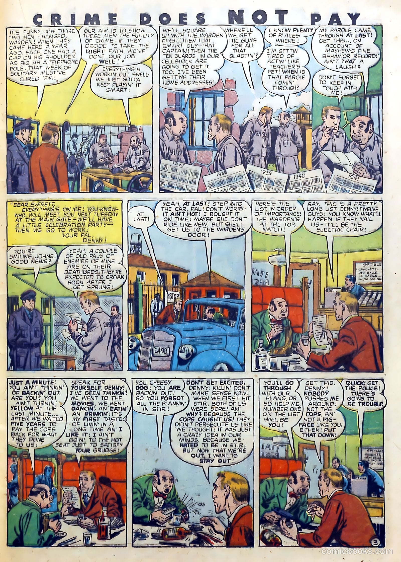 Crime Does Not Pay #73 — page 33 of 54