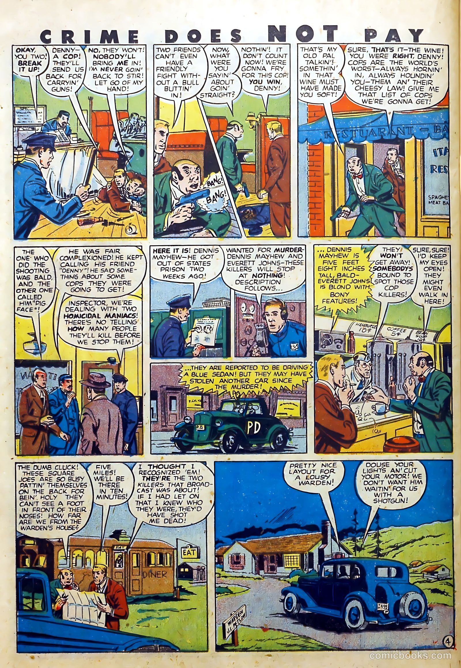 Crime Does Not Pay #73 — page 34 of 54