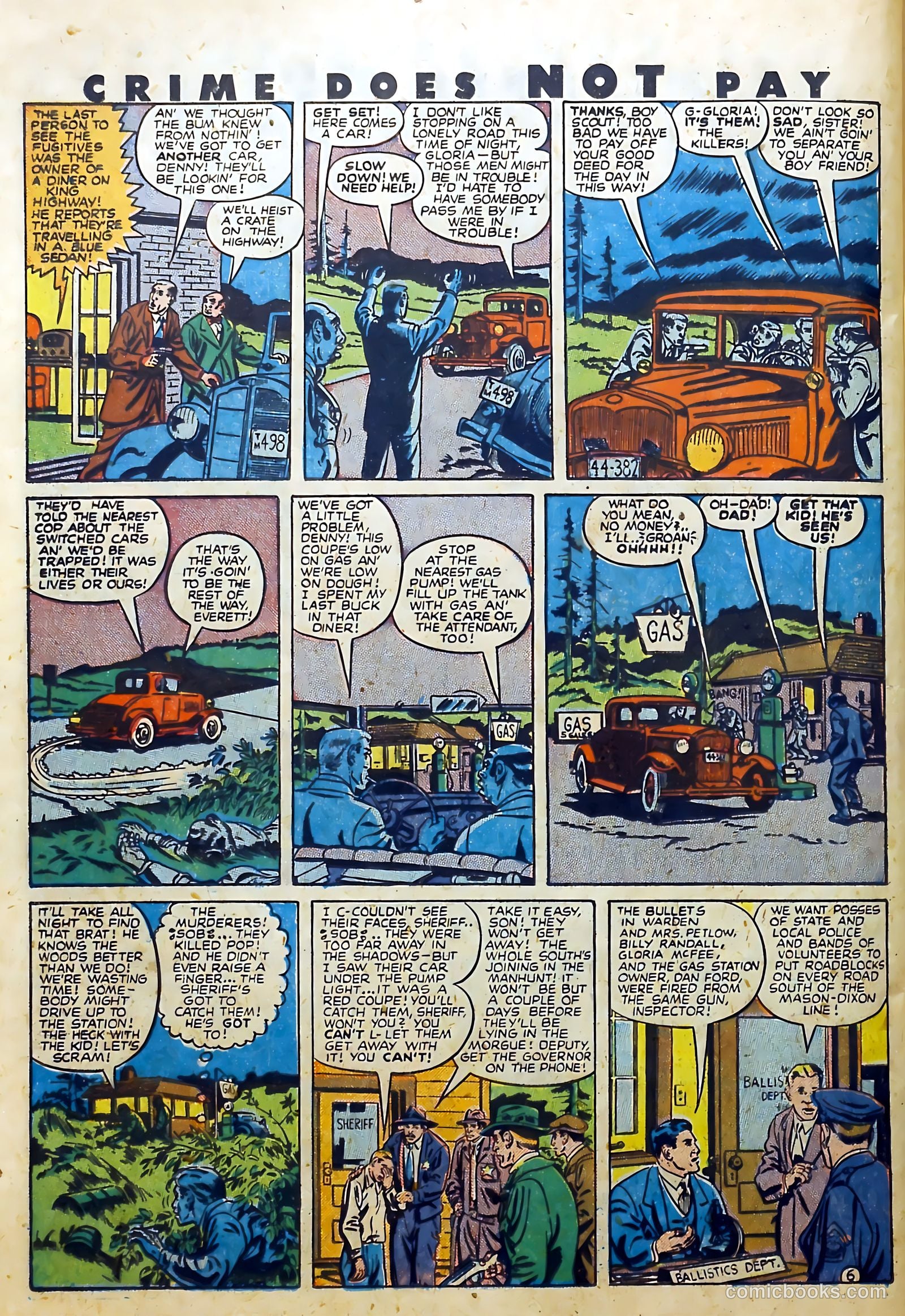 Crime Does Not Pay #73 — page 36 of 54