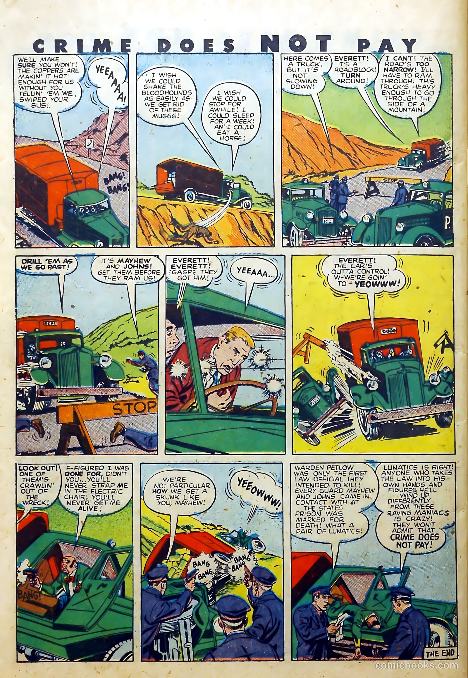 Crime Does Not Pay #73 — page 38 of 54