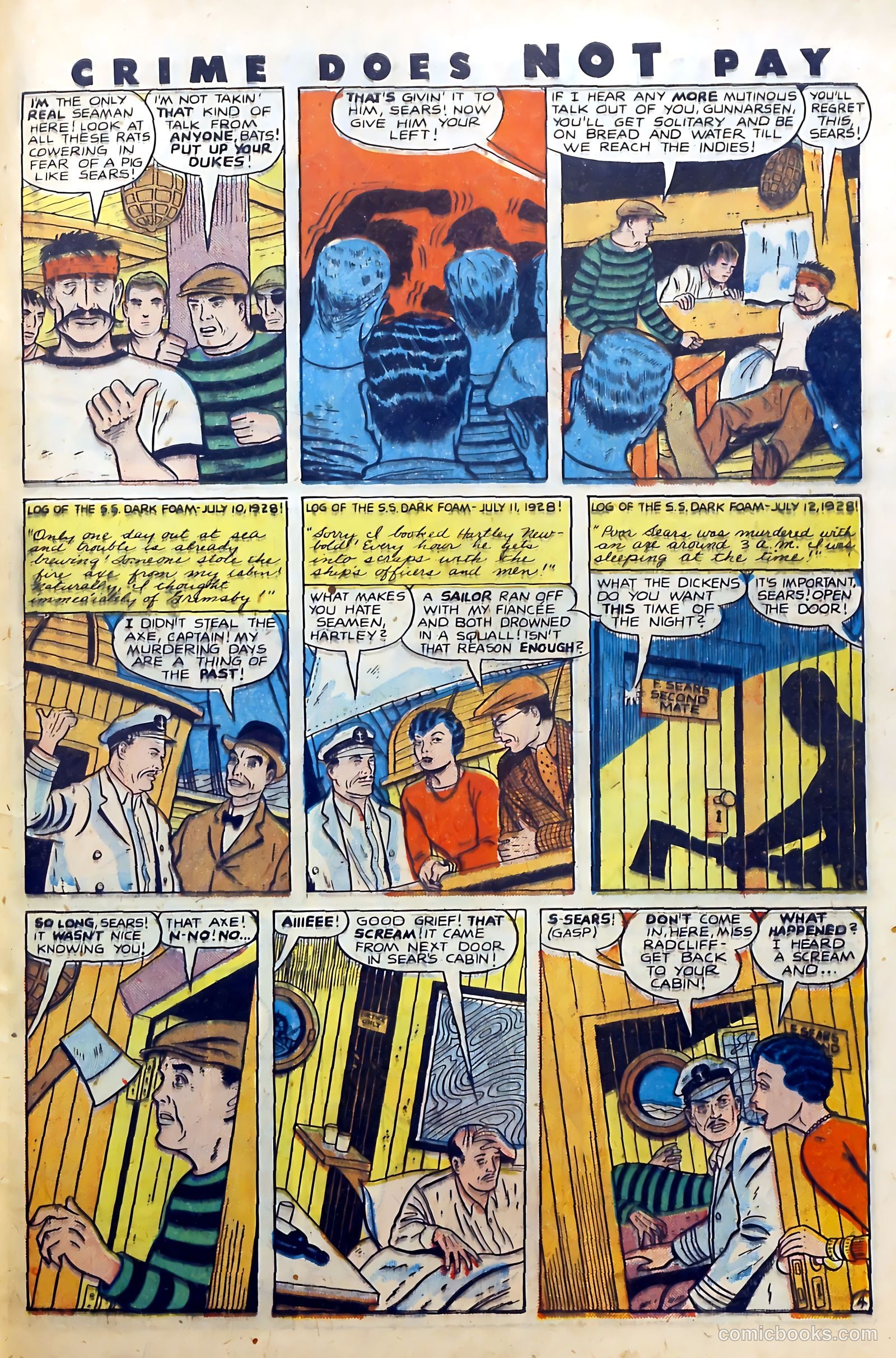 Crime Does Not Pay #73 — page 45 of 54
