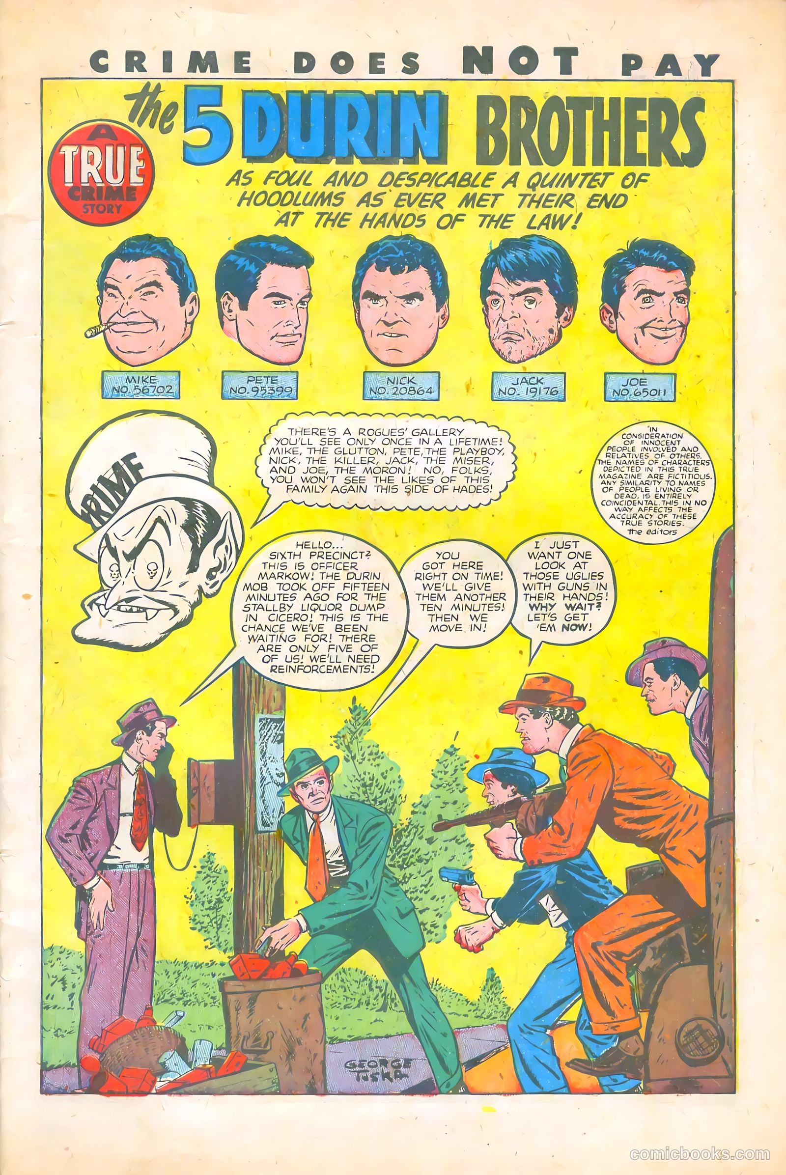 Crime Does Not Pay #74 — page 3 of 53