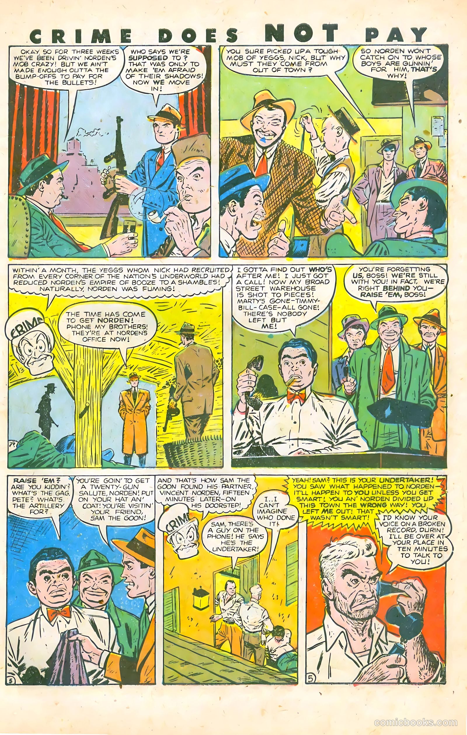 Crime Does Not Pay #74 — page 7 of 53