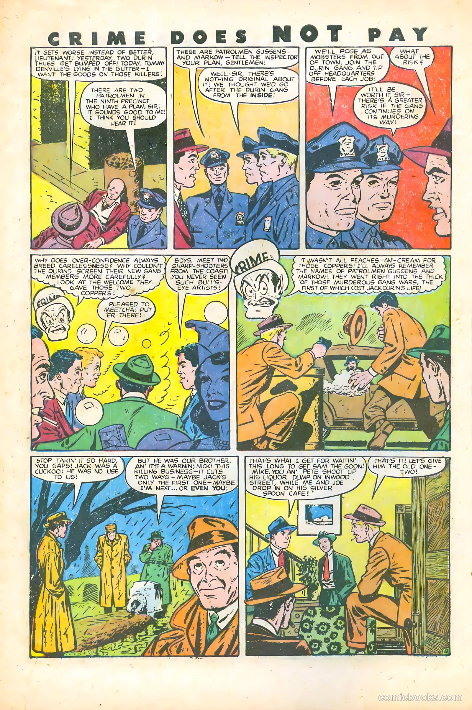 Crime Does Not Pay #74 — page 10 of 53