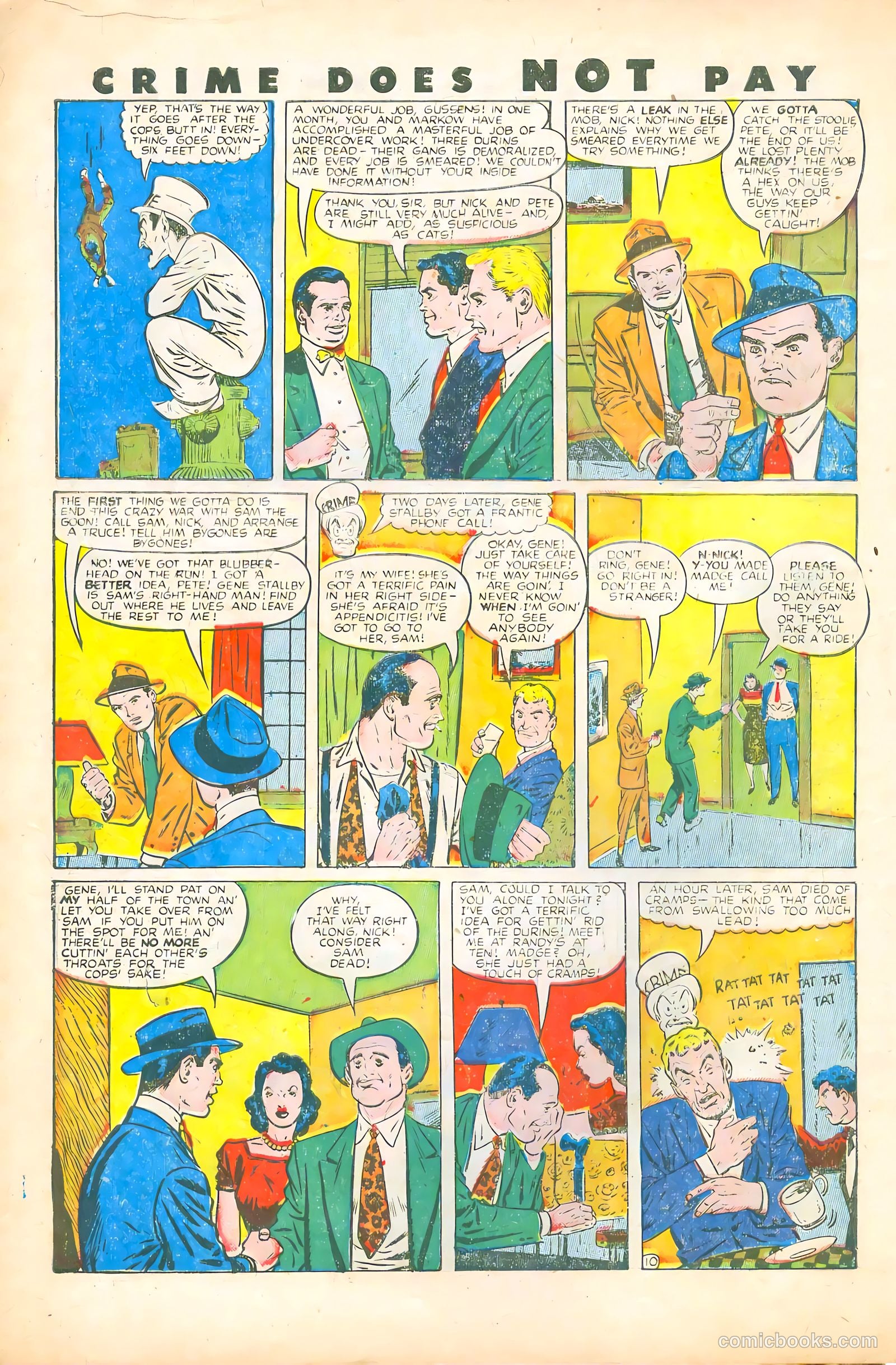 Crime Does Not Pay #74 — page 12 of 53
