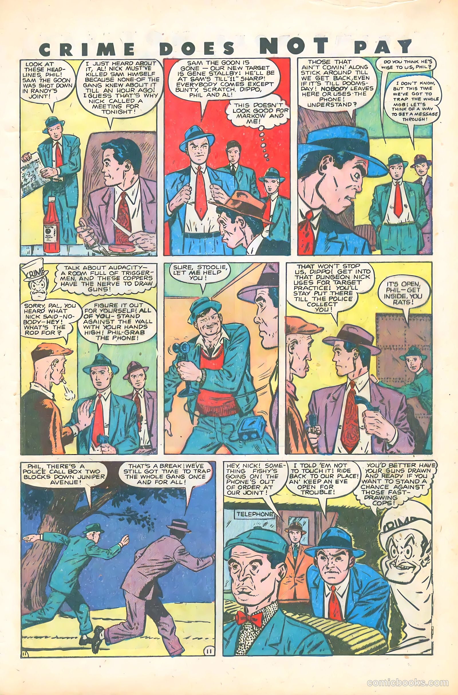 Crime Does Not Pay #74 — page 13 of 53