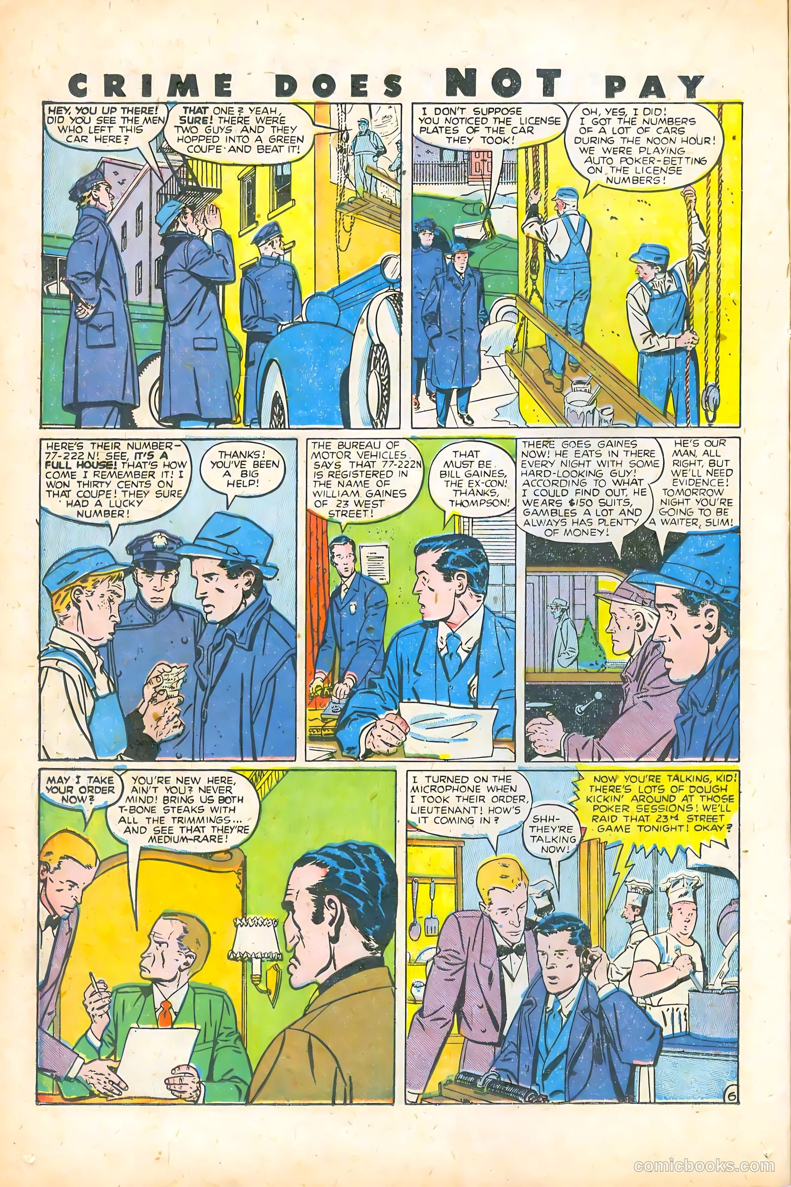 Crime Does Not Pay #74 — page 22 of 53