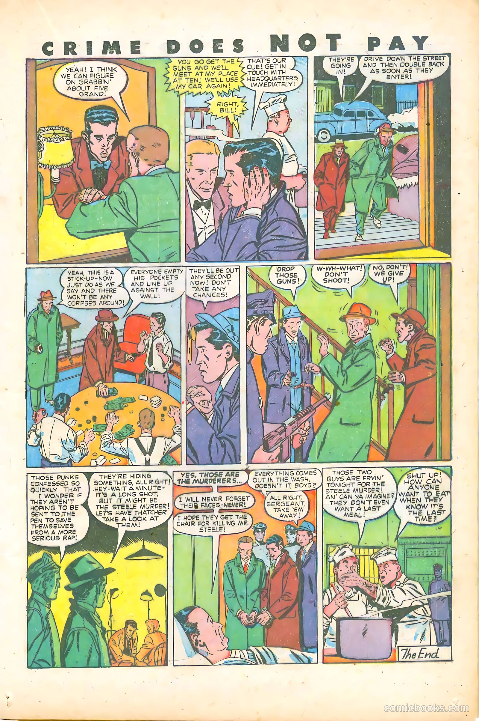 Crime Does Not Pay #74 — page 23 of 53