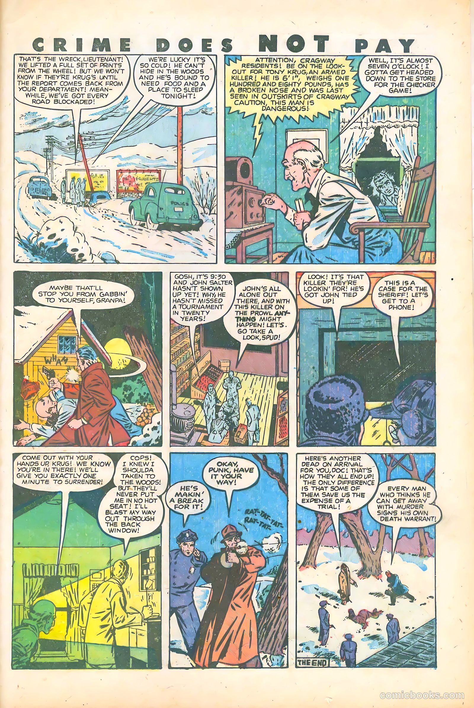Crime Does Not Pay #74 — page 36 of 53