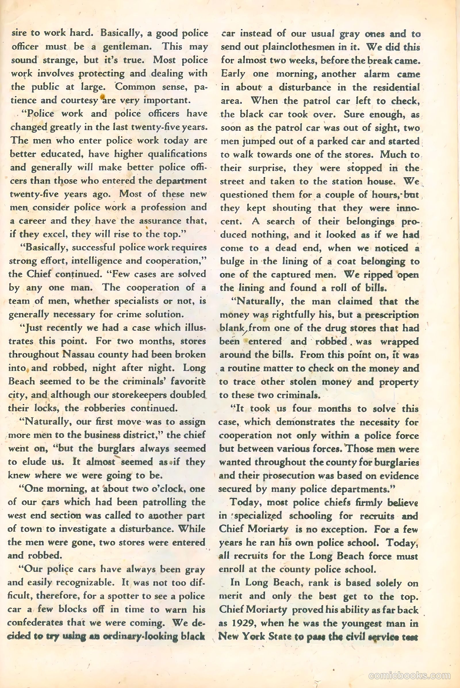 Crime Does Not Pay #74 — page 38 of 53