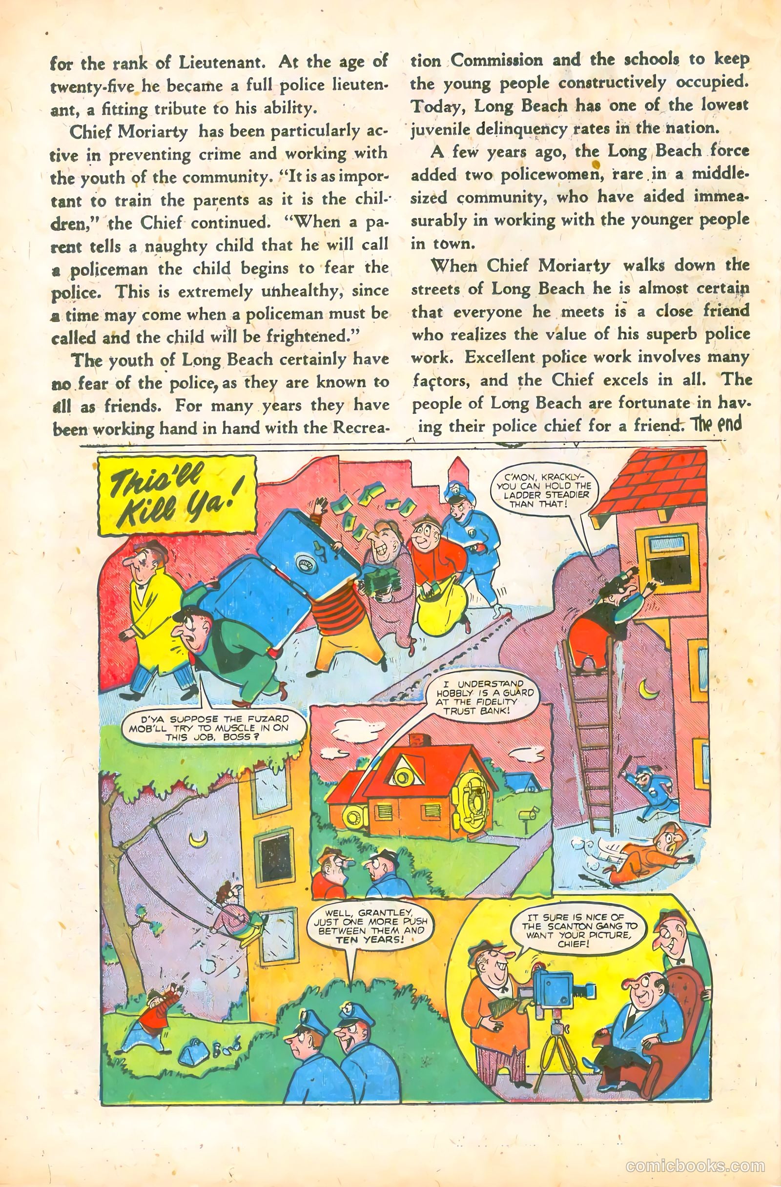 Crime Does Not Pay #74 — page 39 of 53