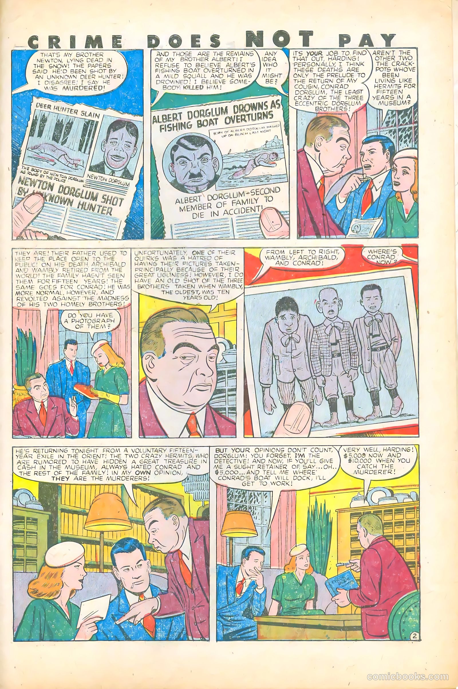 Crime Does Not Pay #74 — page 42 of 53
