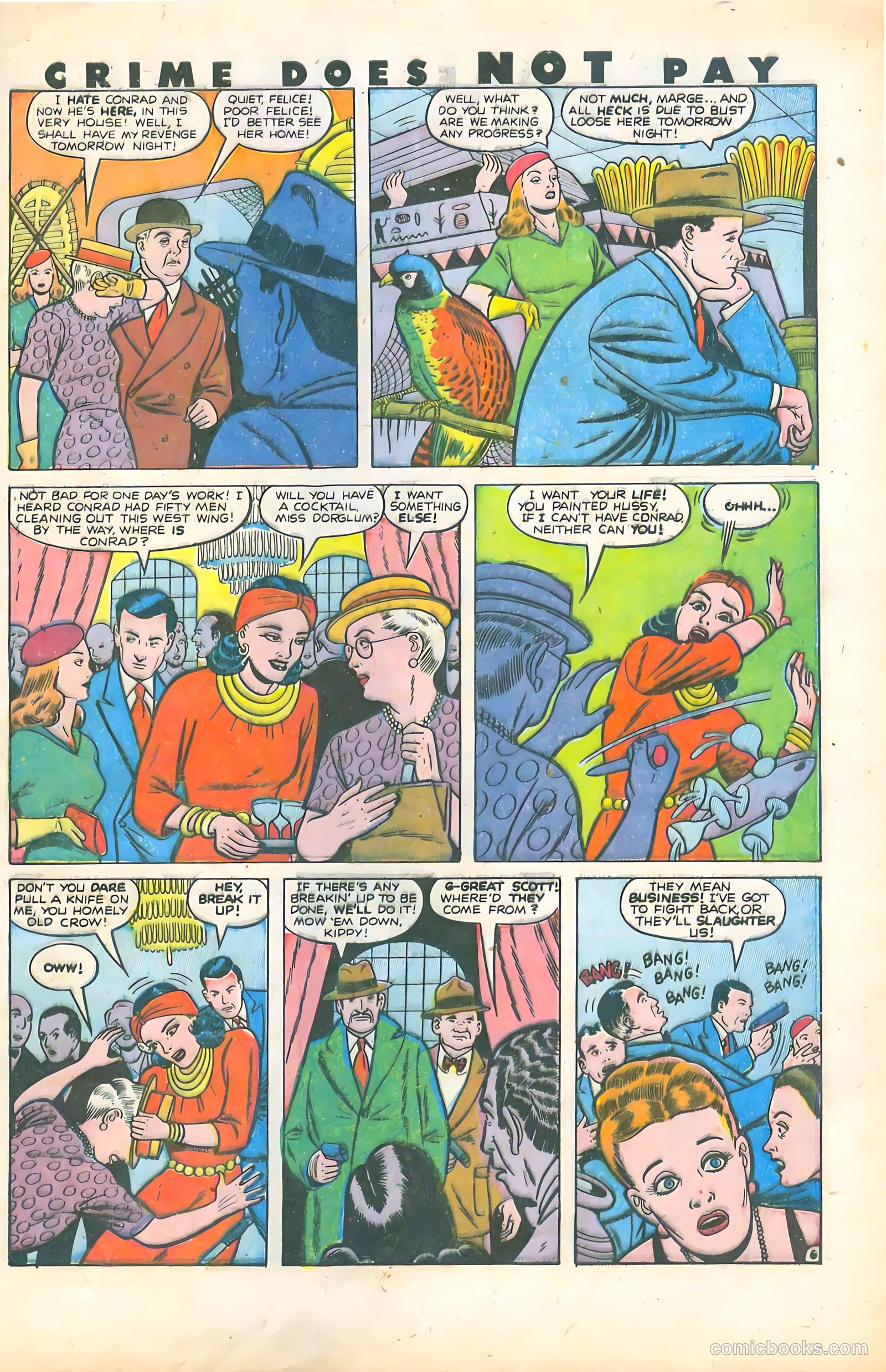Crime Does Not Pay #74 — page 46 of 53