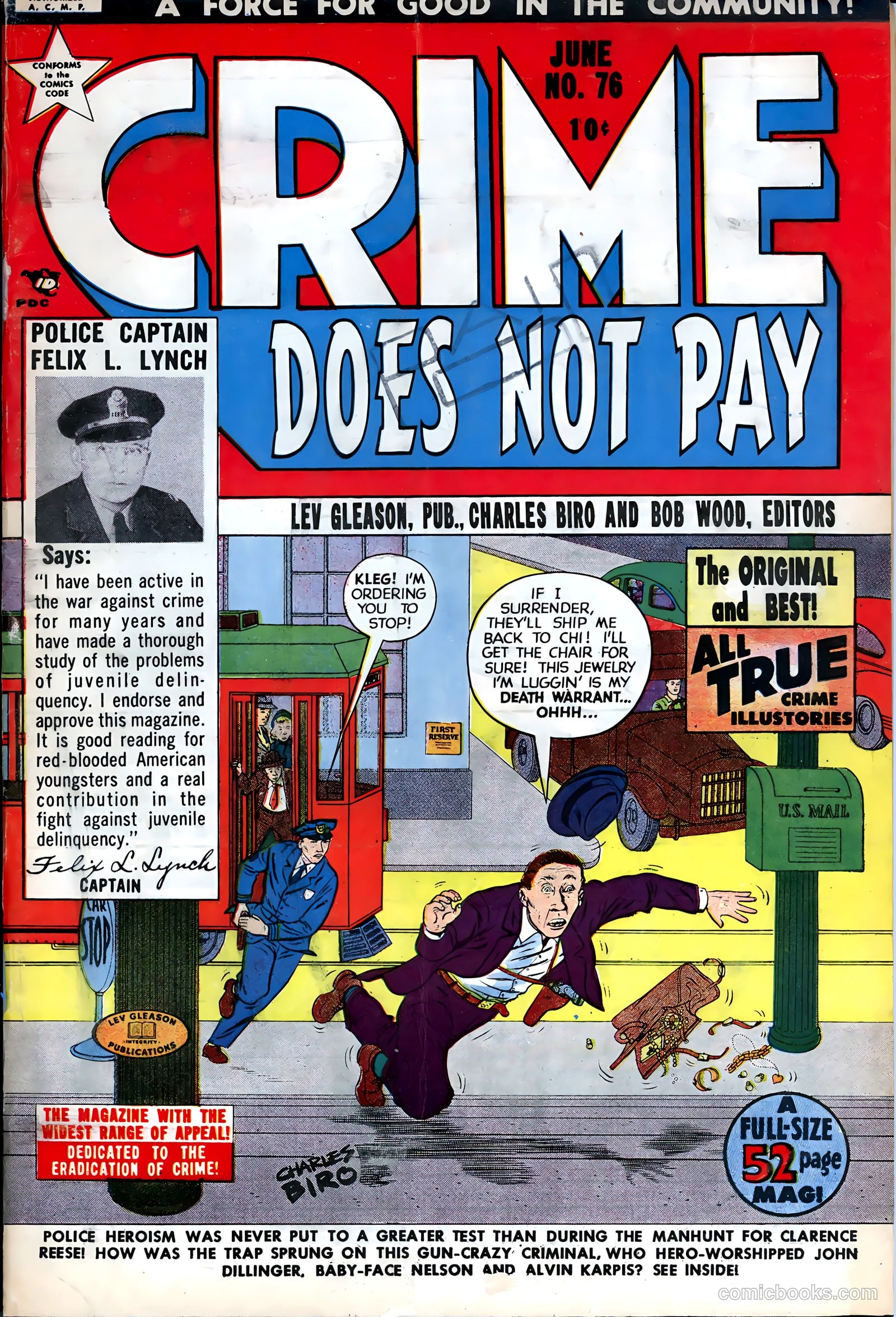 Crime Does Not Pay #76 — page 1 of 52