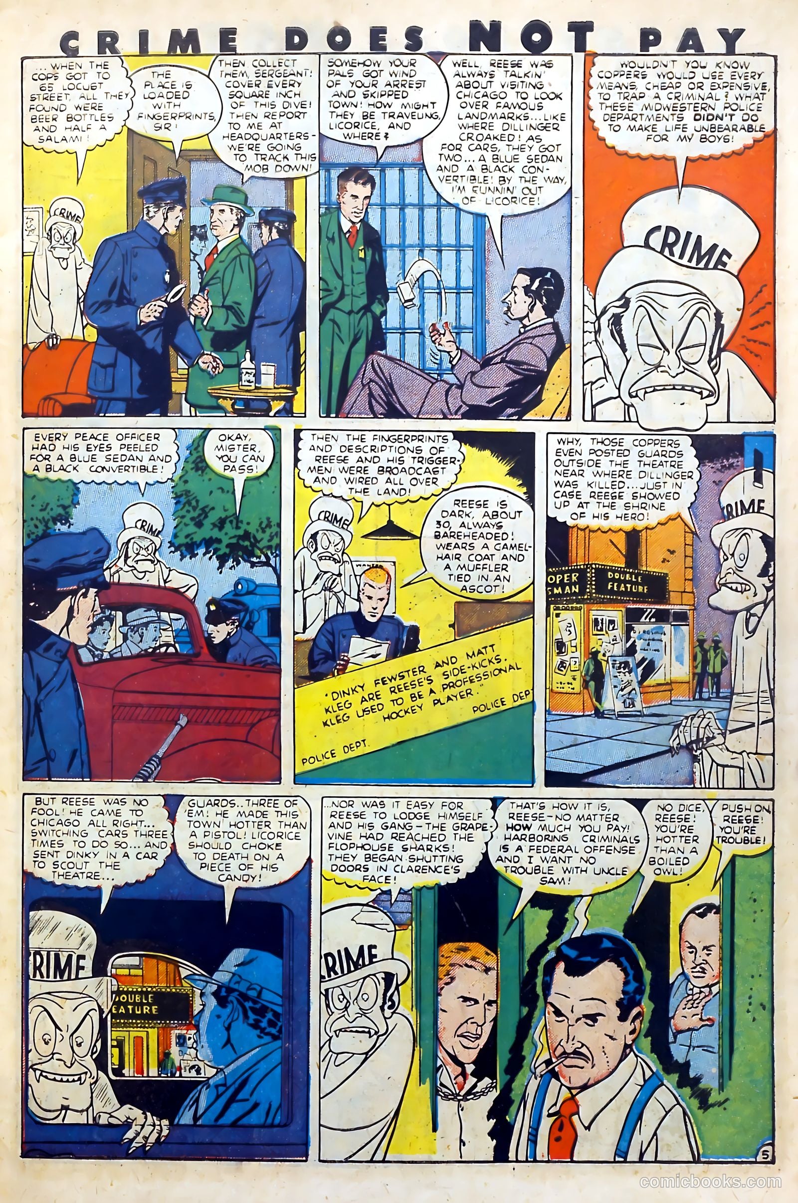 Crime Does Not Pay #76 — page 7 of 52