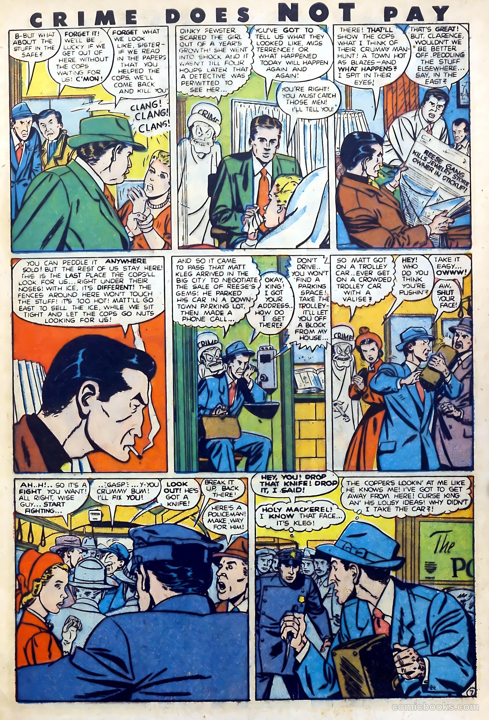 Crime Does Not Pay #76 — page 9 of 52