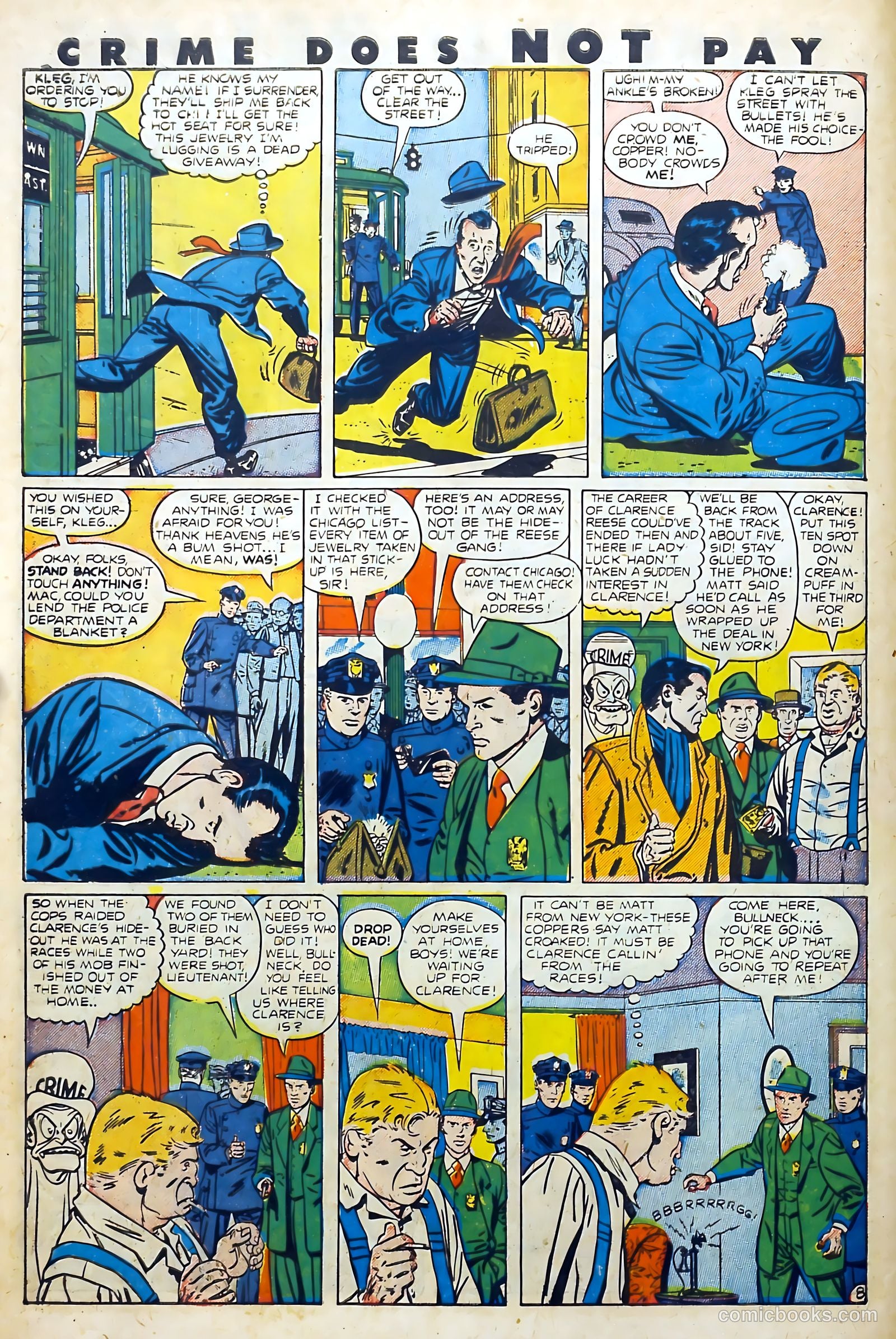 Crime Does Not Pay #76 — page 10 of 52