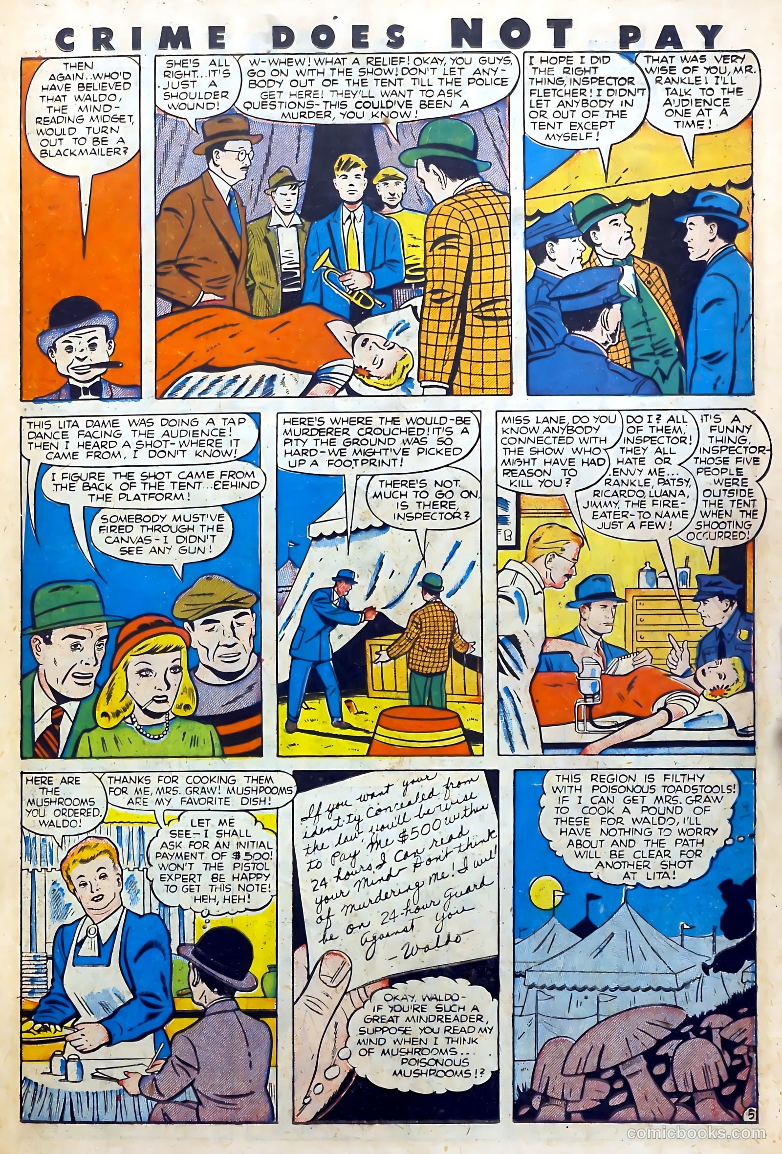 Crime Does Not Pay #76 — page 19 of 52