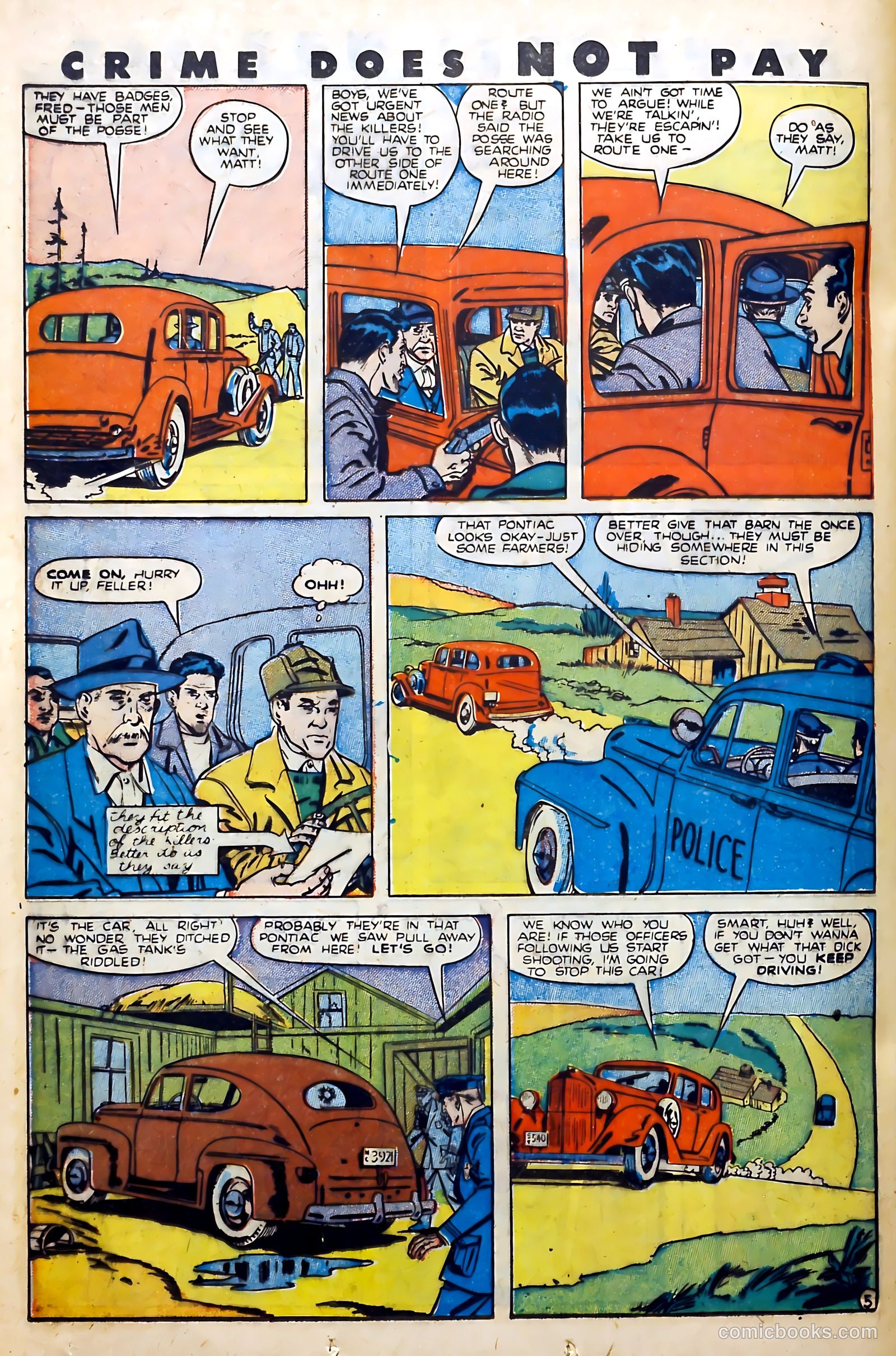 Crime Does Not Pay #76 — page 32 of 52