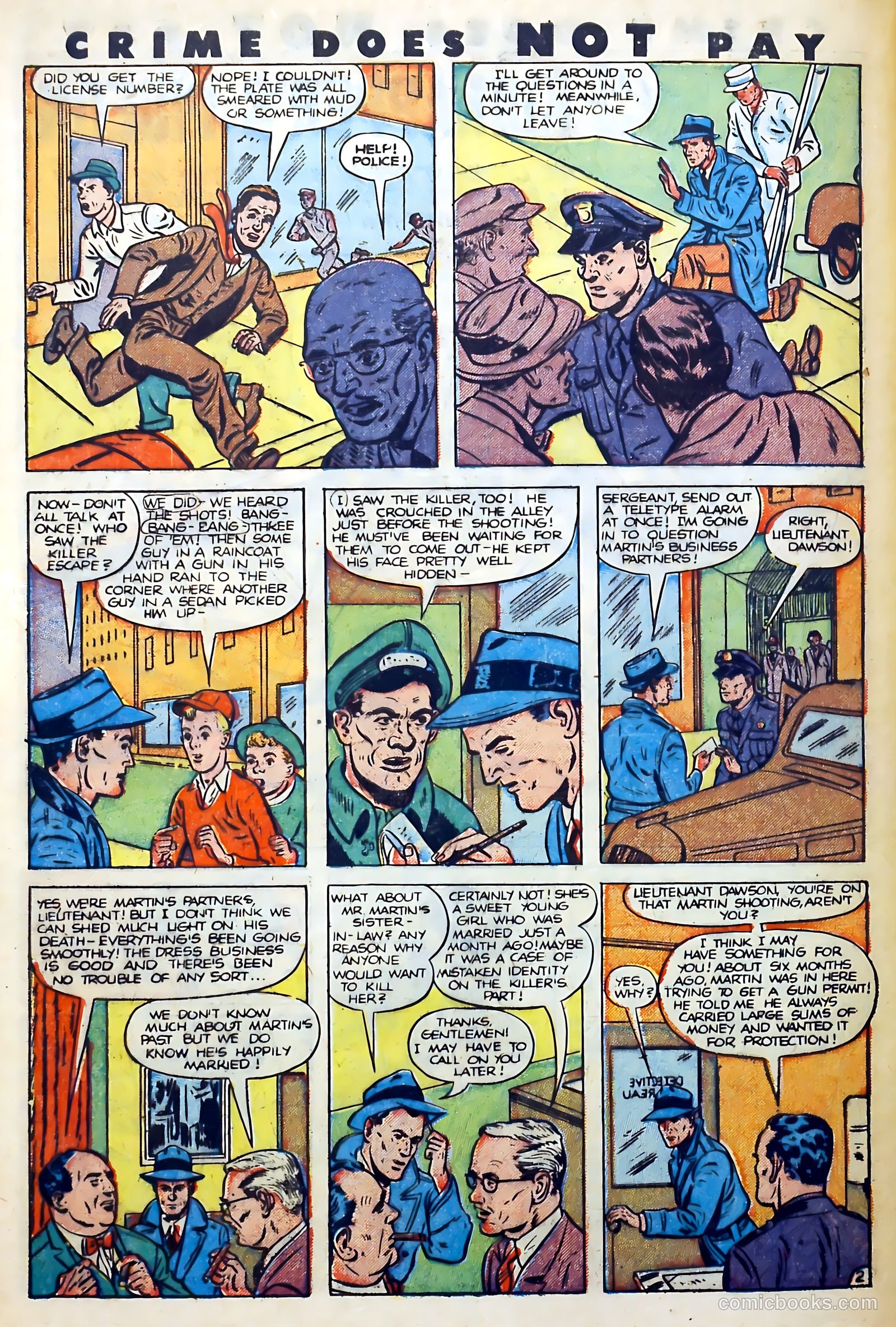 Crime Does Not Pay #76 — page 42 of 52