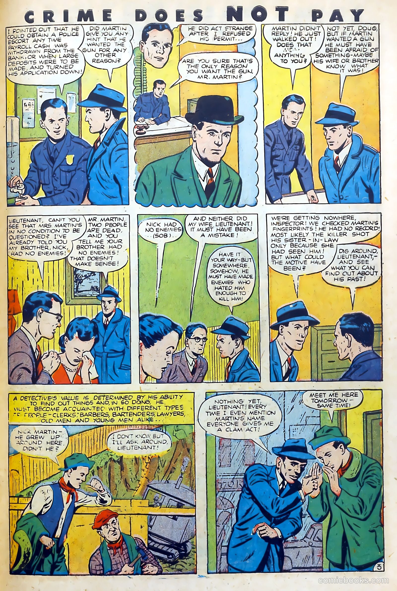 Crime Does Not Pay #76 — page 43 of 52