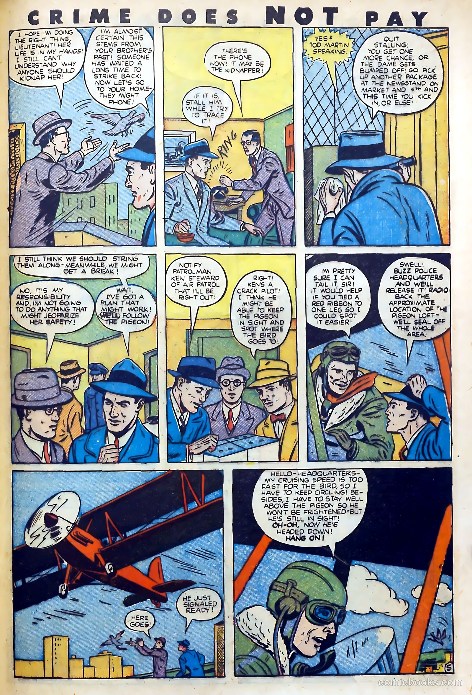 Crime Does Not Pay #76 — page 45 of 52