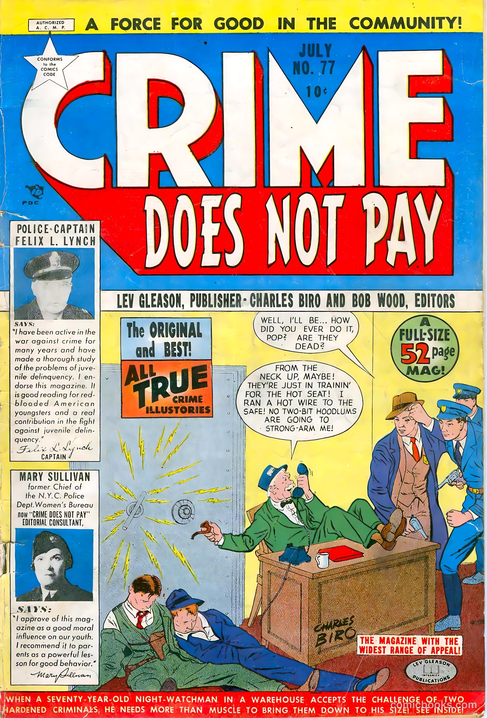 Crime Does Not Pay #77 — page 1 of 52
