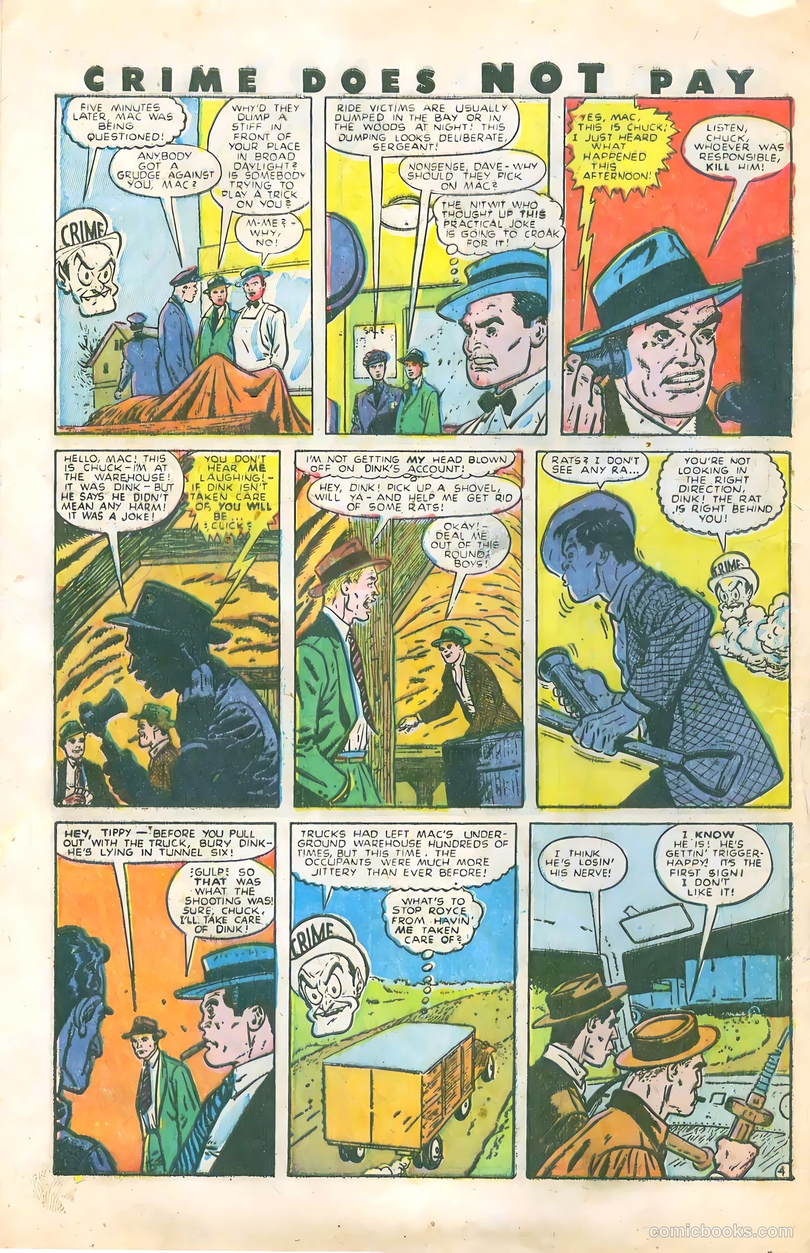 Crime Does Not Pay #77 — page 6 of 52