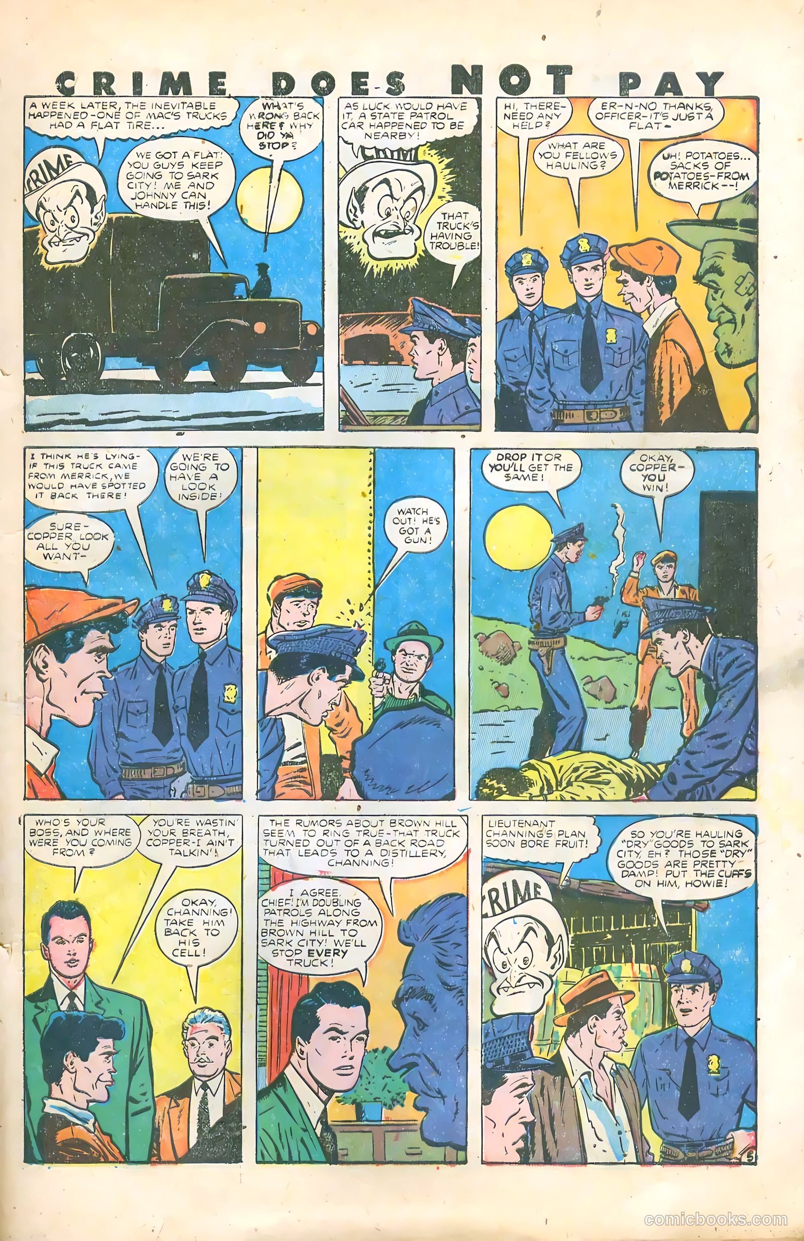 Crime Does Not Pay #77 — page 7 of 52