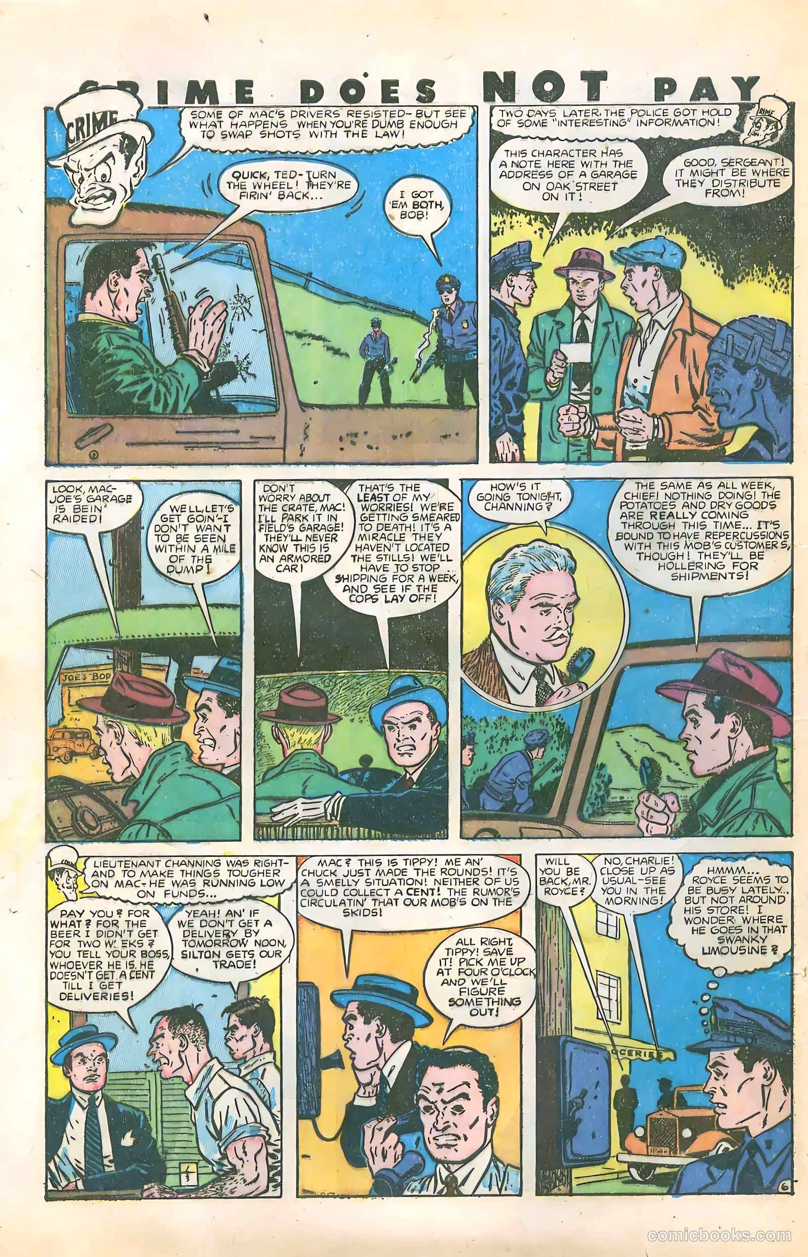 Crime Does Not Pay #77 — page 8 of 52