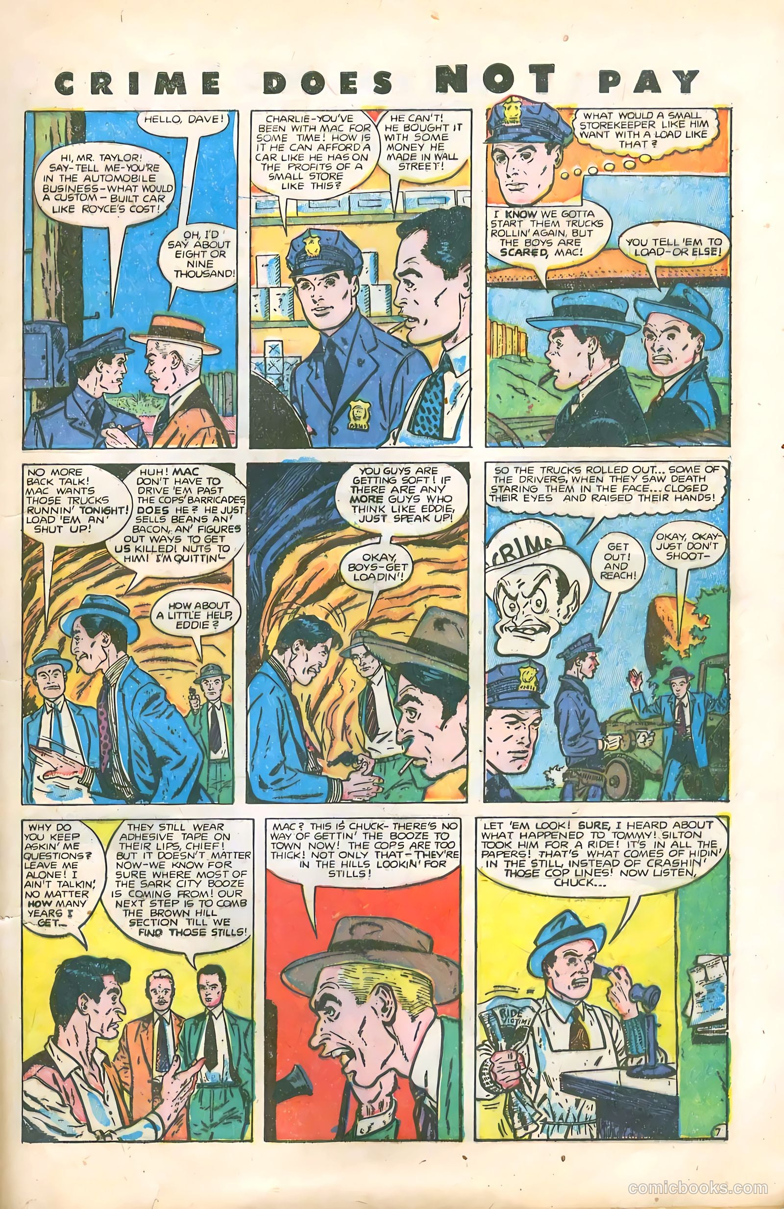 Crime Does Not Pay #77 — page 9 of 52