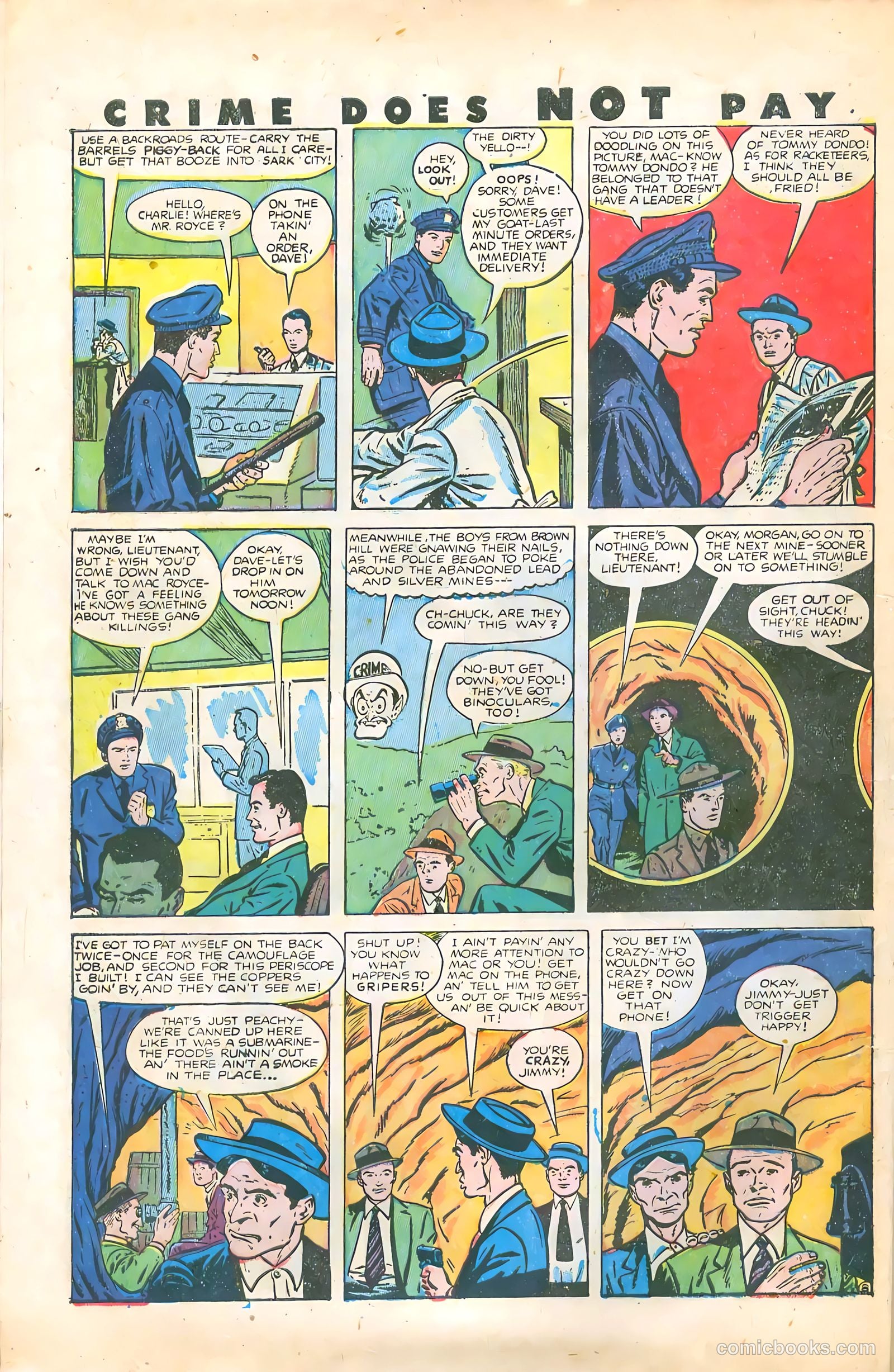 Crime Does Not Pay #77 — page 10 of 52