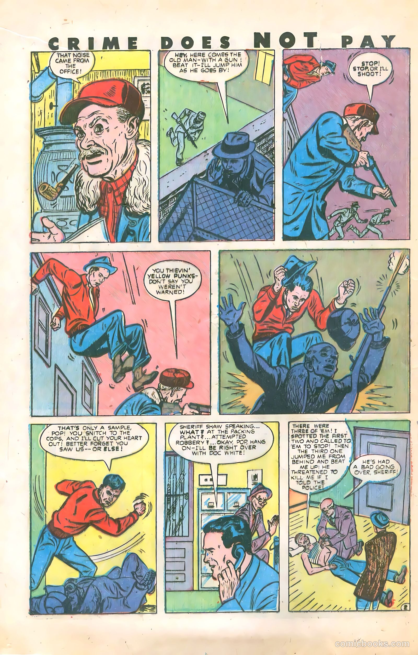 Crime Does Not Pay #77 — page 16 of 52