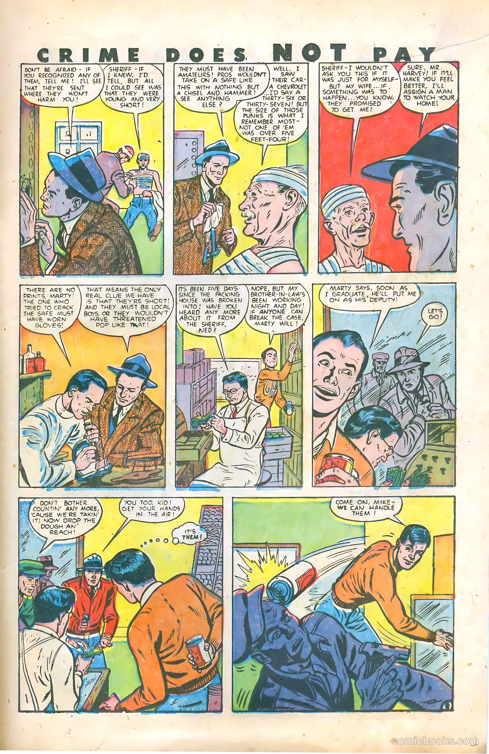 Crime Does Not Pay #77 — page 17 of 52