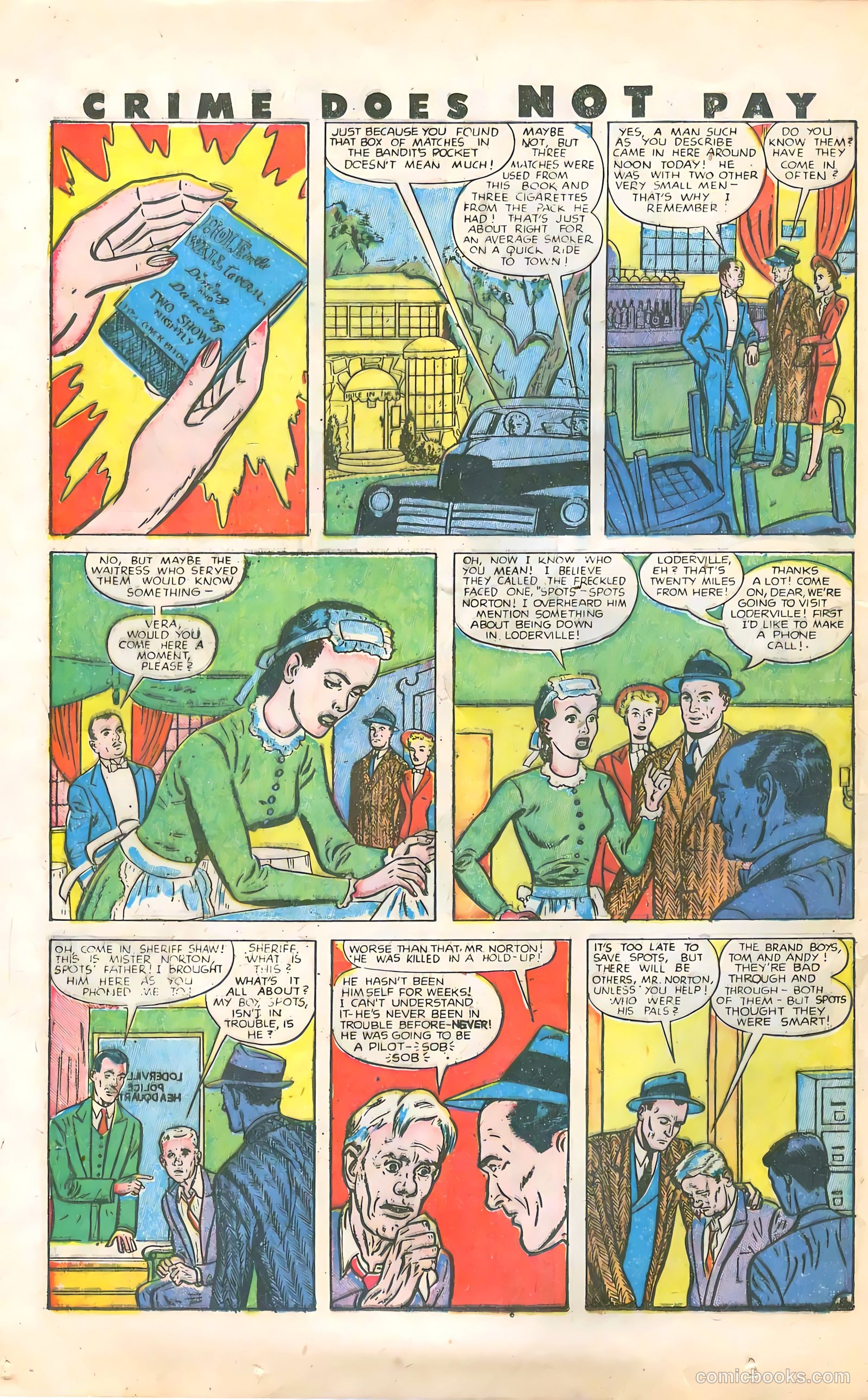 Crime Does Not Pay #77 — page 20 of 52