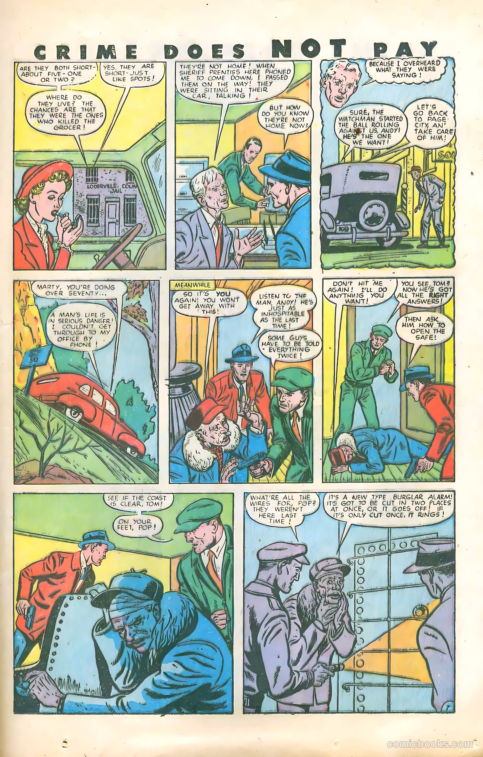 Crime Does Not Pay #77 — page 21 of 52