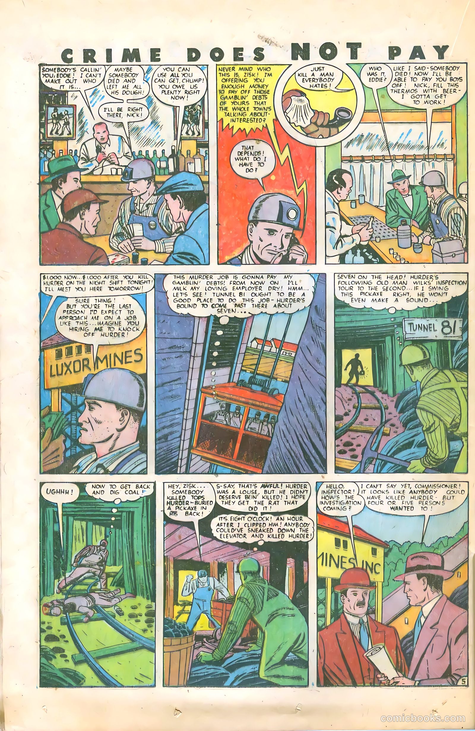 Crime Does Not Pay #77 — page 30 of 52