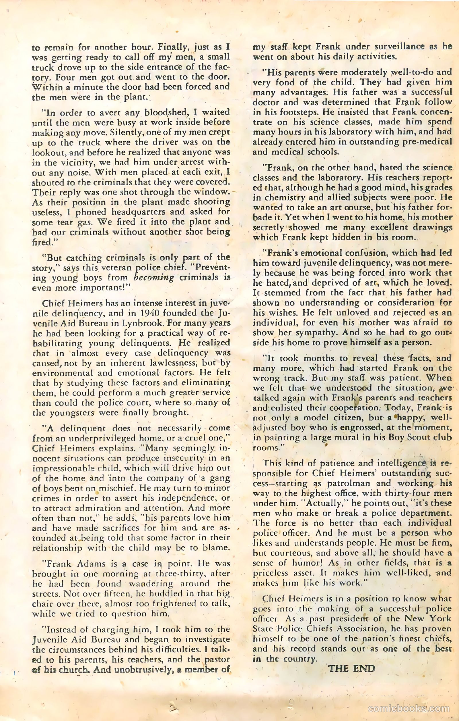 Crime Does Not Pay #77 — page 36 of 52
