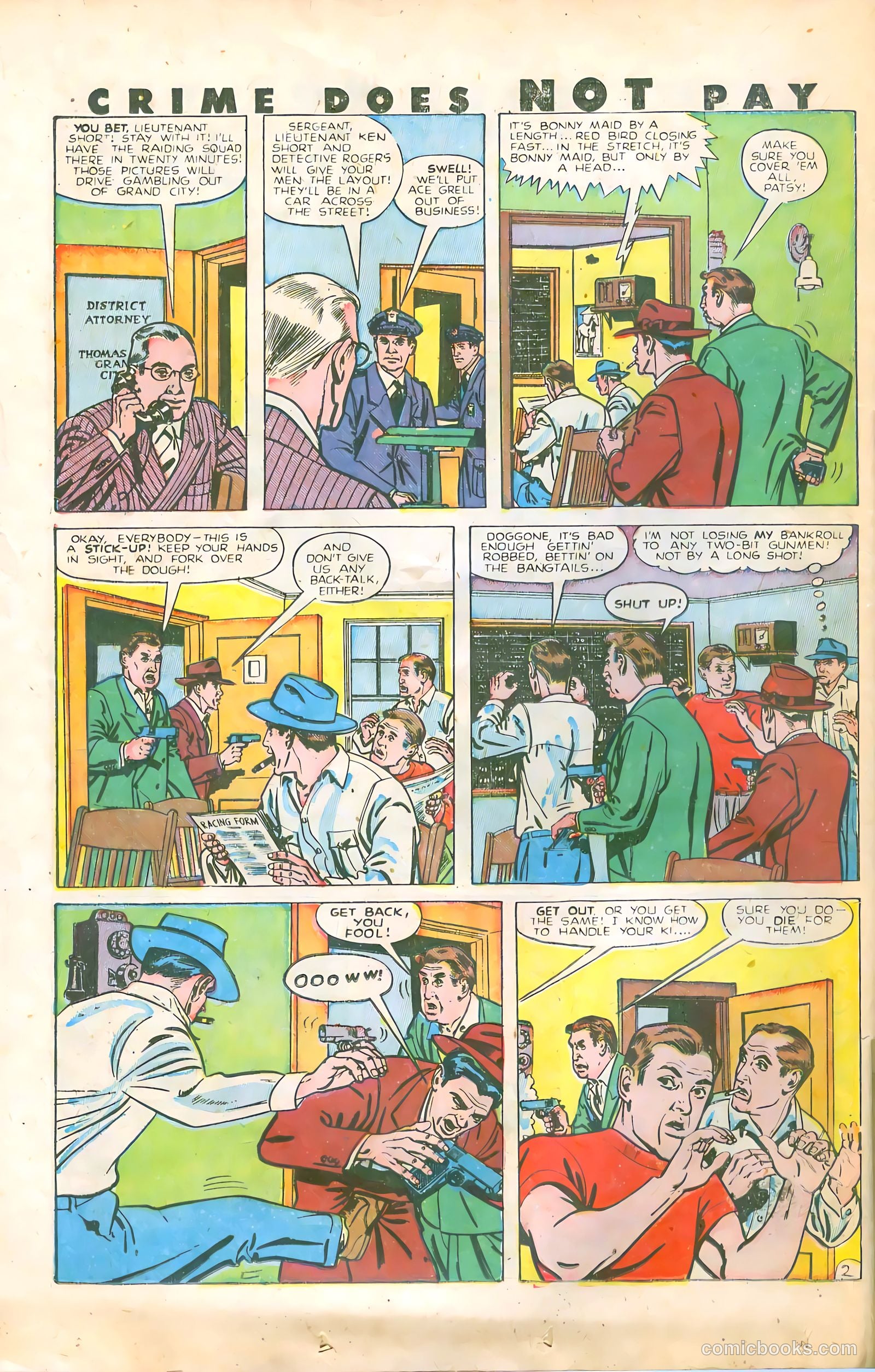 Crime Does Not Pay #77 — page 38 of 52
