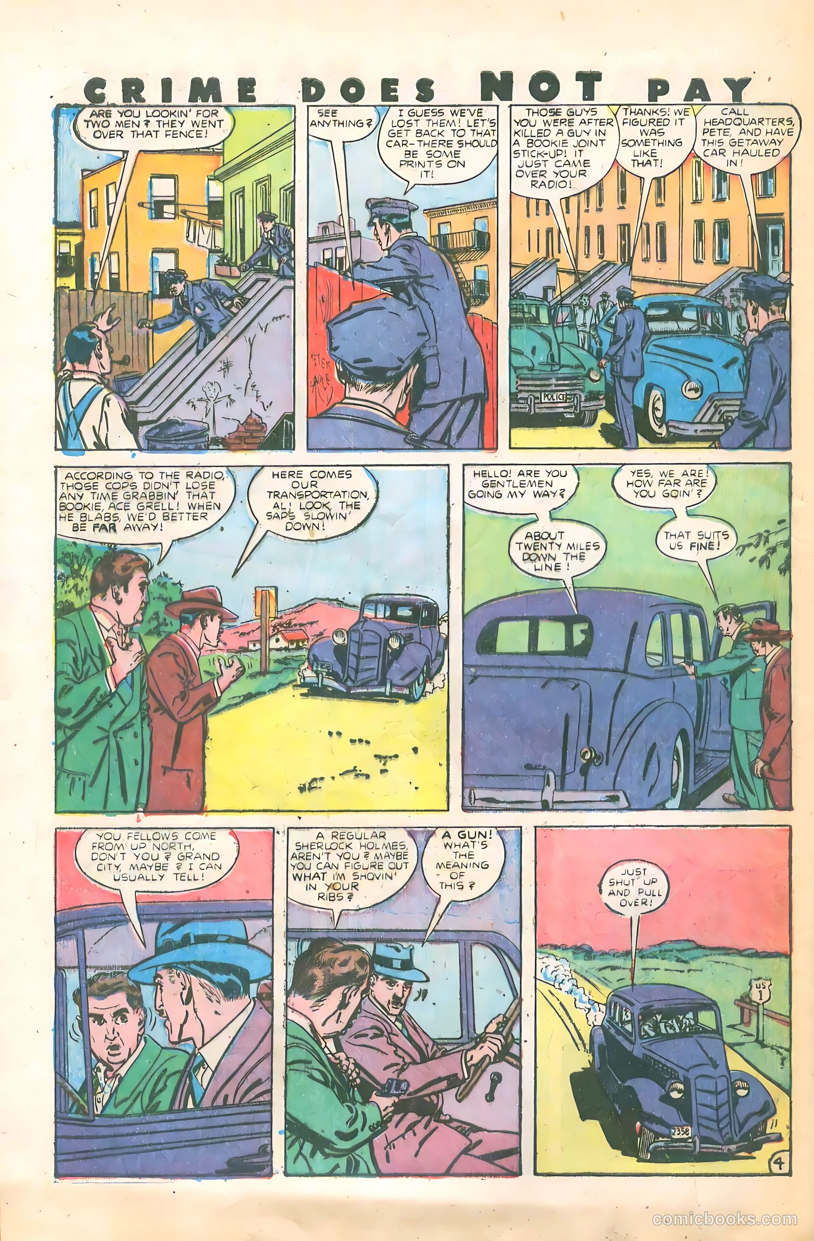 Crime Does Not Pay #77 — page 40 of 52